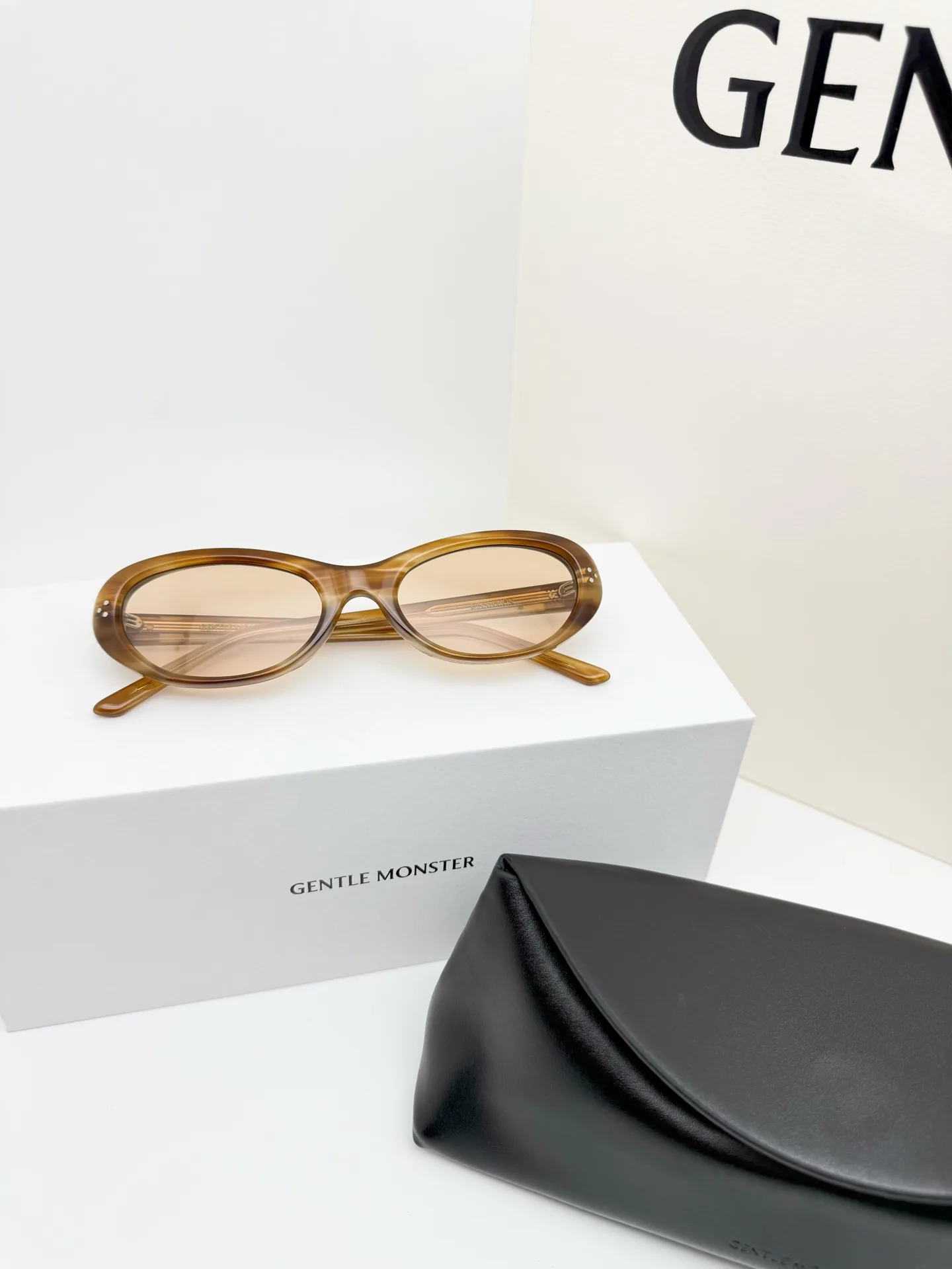 GM Cinnamon Cat-Eye Sunglasses D34018563 — view 4