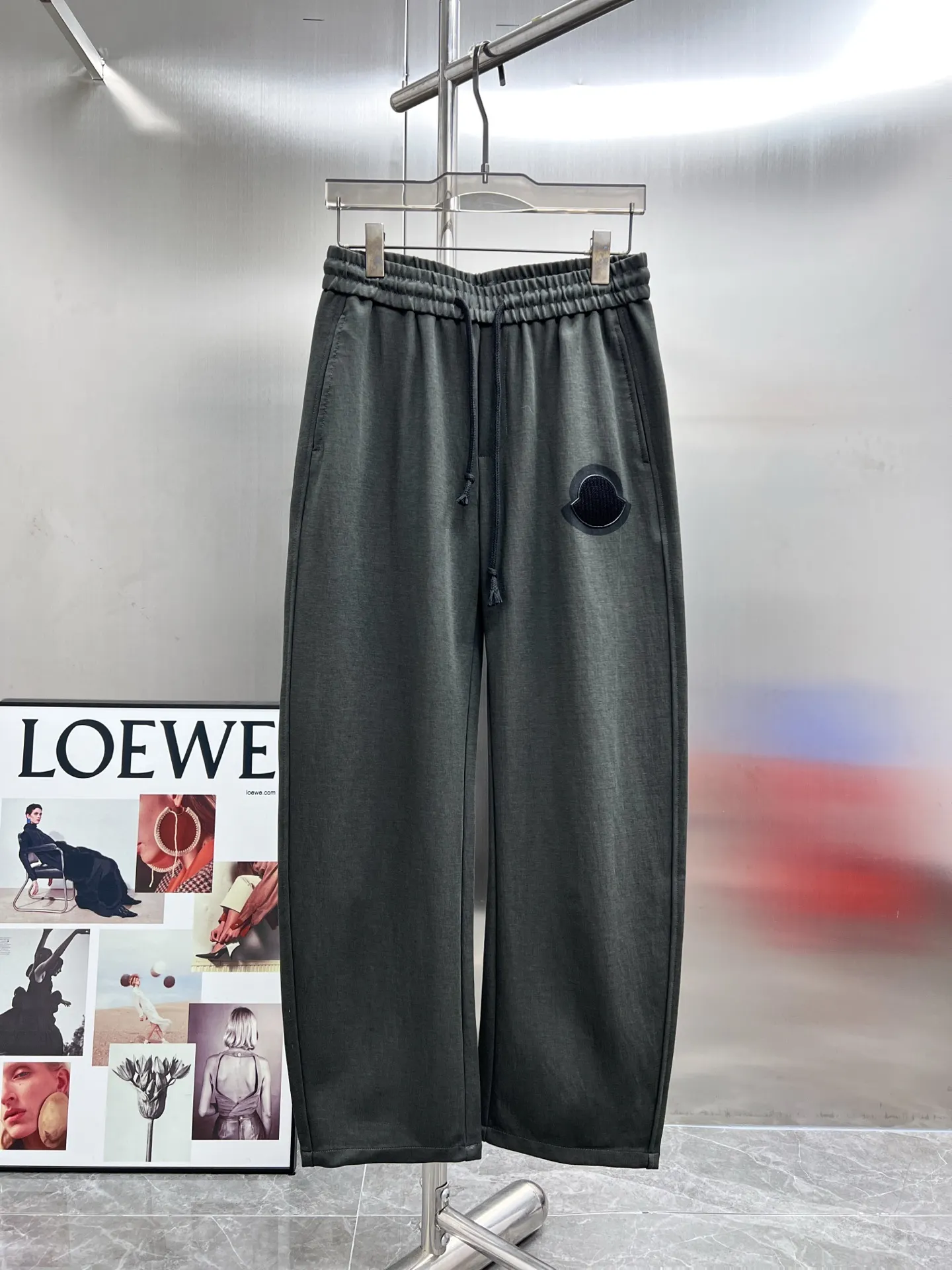 Logo-Patch Drawstring Sweatpants D22514243
