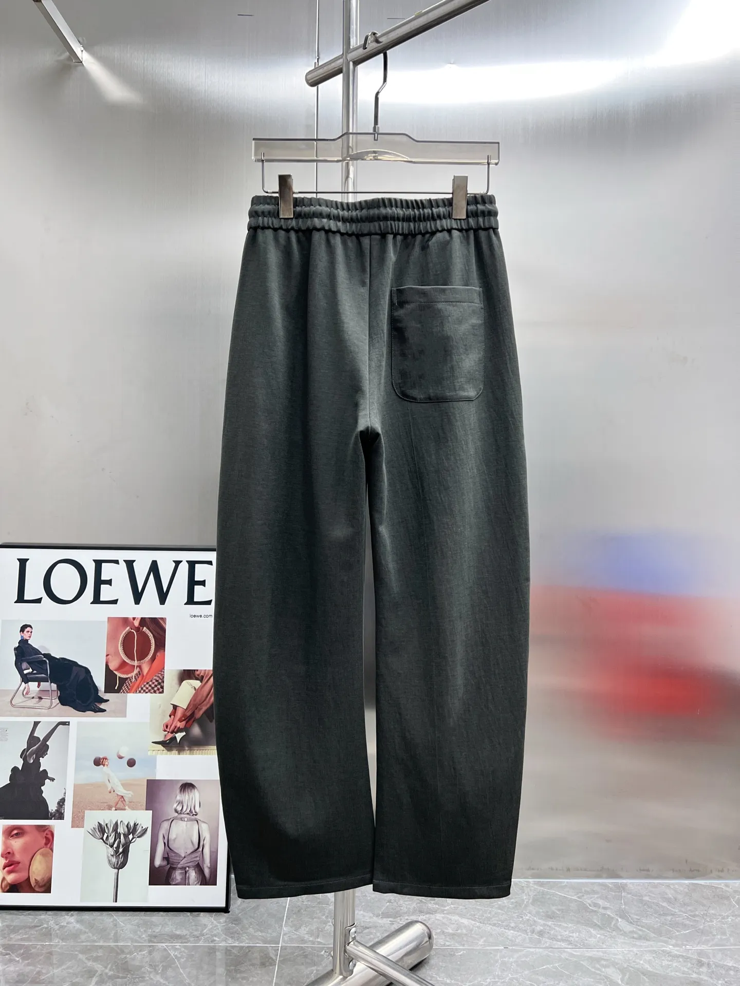 Logo-Patch Drawstring Sweatpants D22514243 — view 2