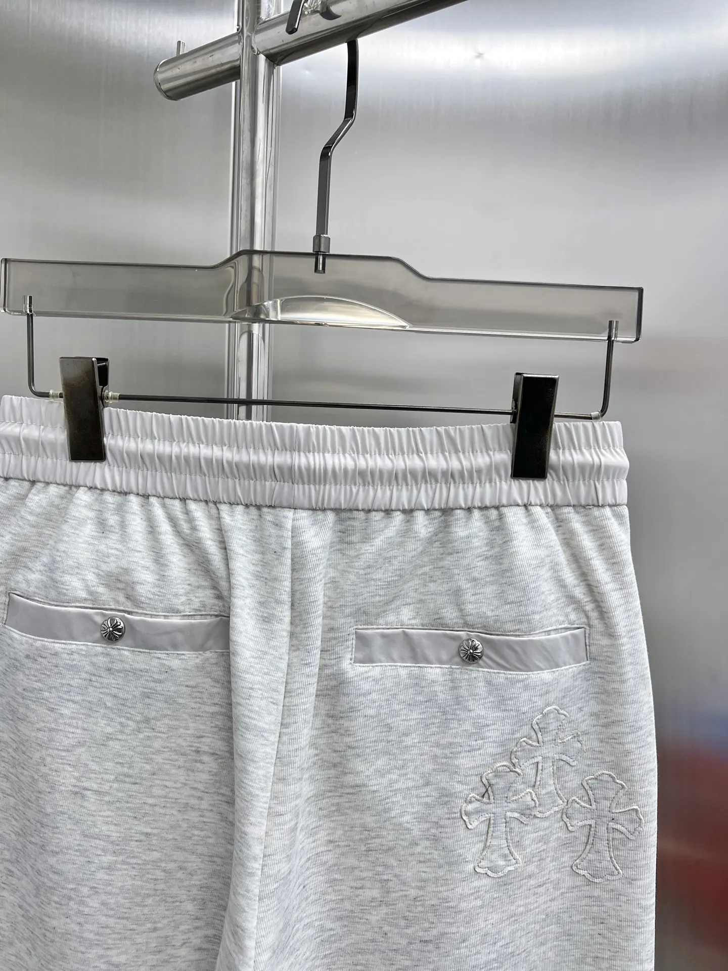 Logo-Appliqué Cotton-Blend Sweatpants D22014236 — view 6