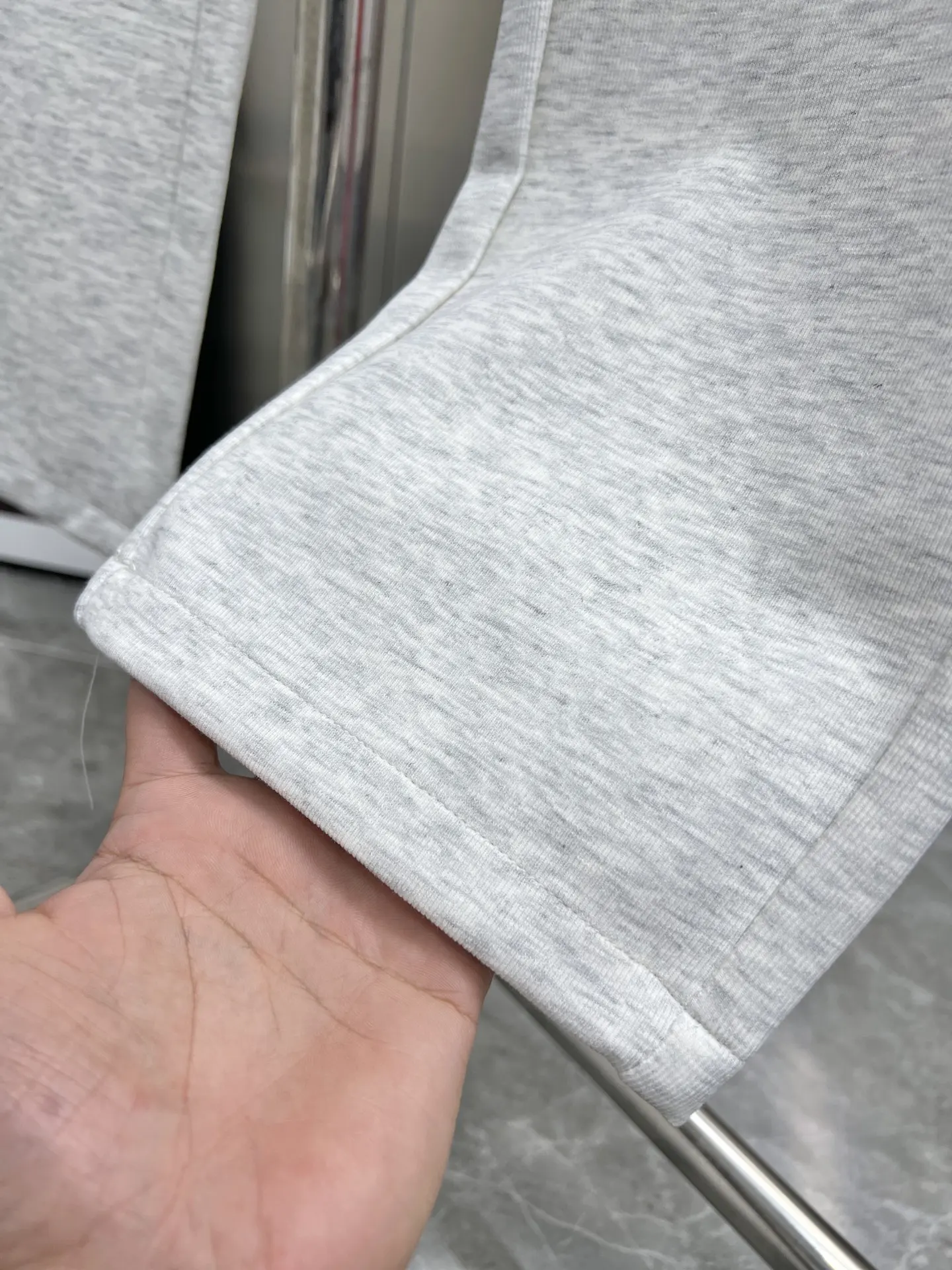 Logo-Appliqué Cotton-Blend Sweatpants D22014236 — view 9
