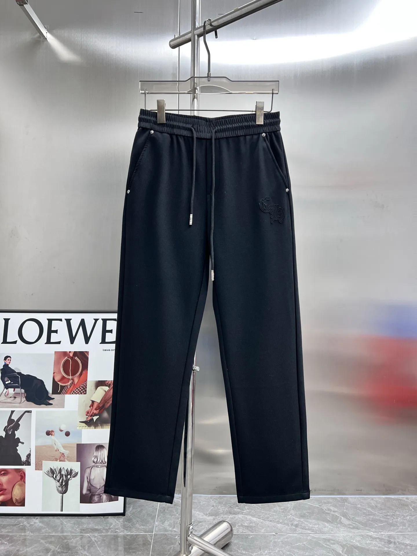 Logo-Appliqué Cotton-Blend Sweatpants D22014235