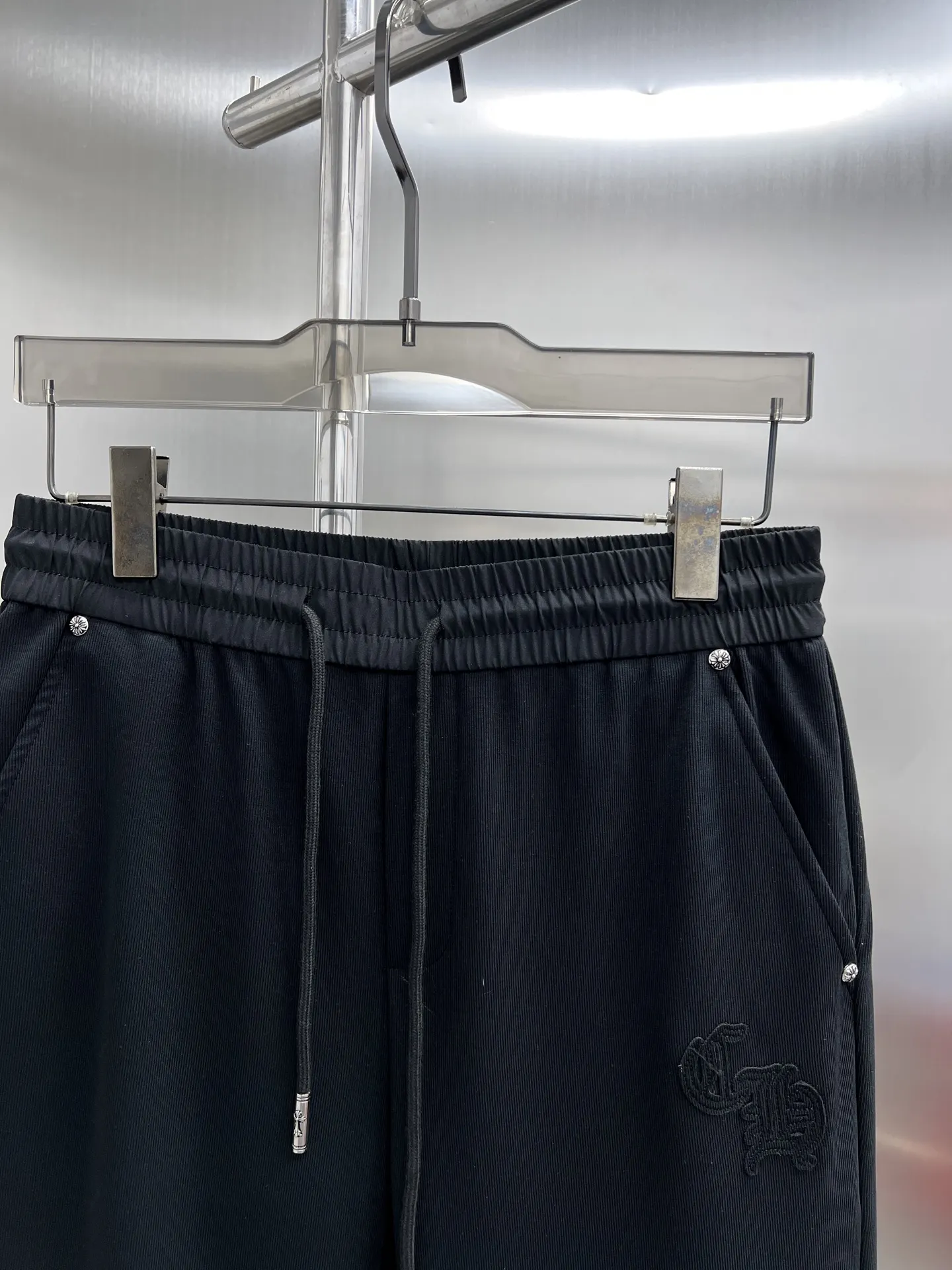 Logo-Appliqué Cotton-Blend Sweatpants D22014235 — view 3