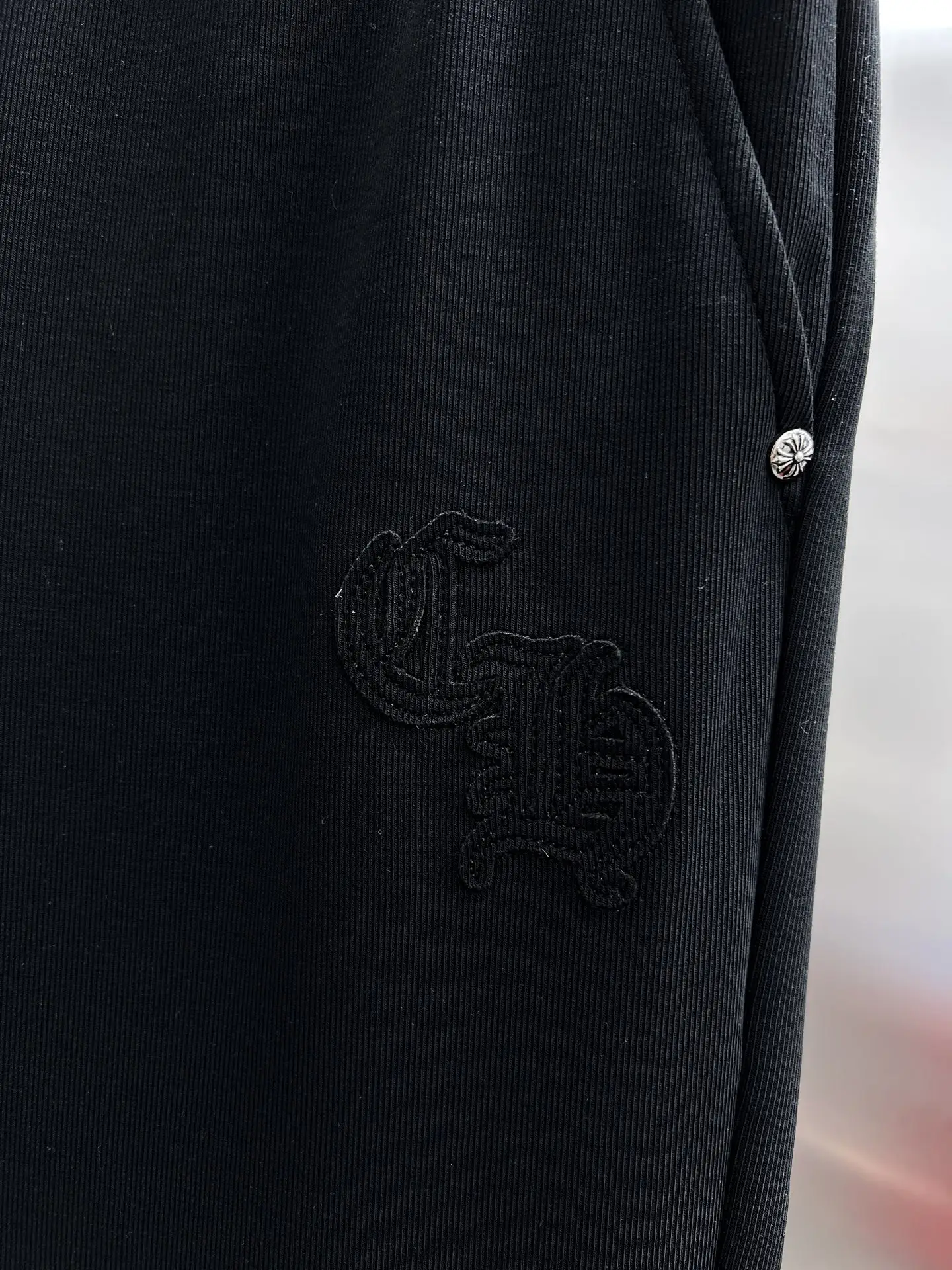 Logo-Appliqué Cotton-Blend Sweatpants D22014235 — view 5