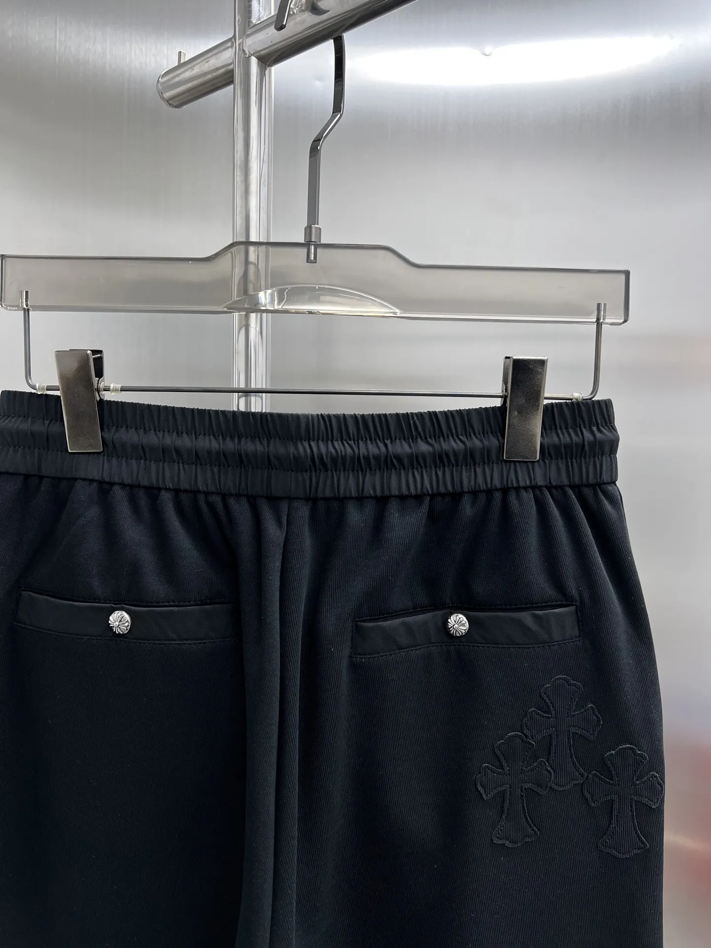 Logo-Appliqué Cotton-Blend Sweatpants D22014235 — view 6