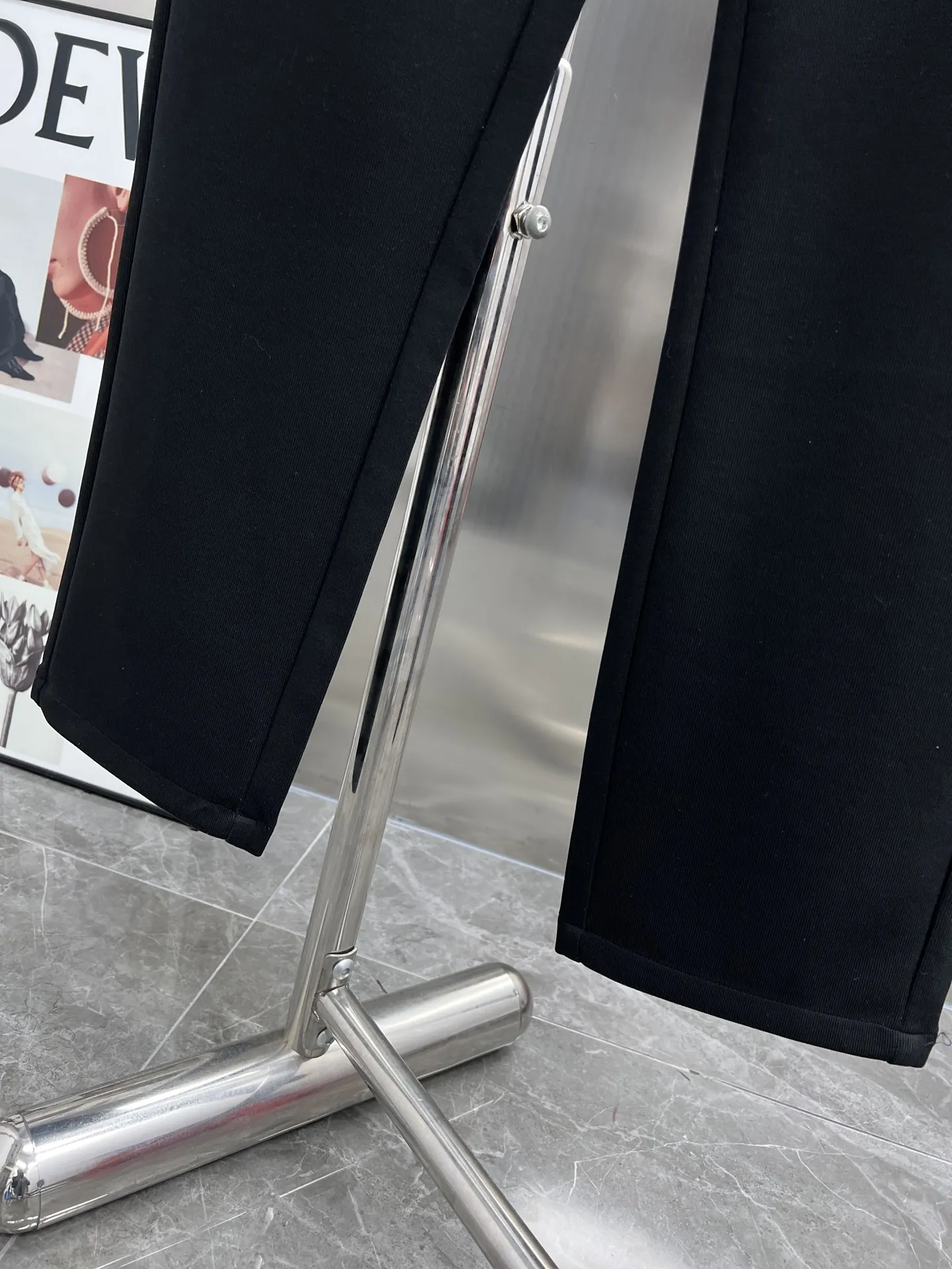 Logo-Appliqué Cotton-Blend Sweatpants D22014235 — view 8
