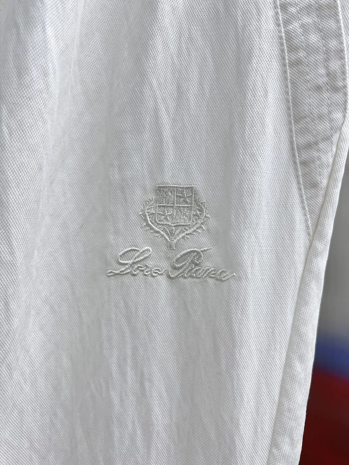 Embroidered Logo Drawstring Trousers D23514232 — view 5