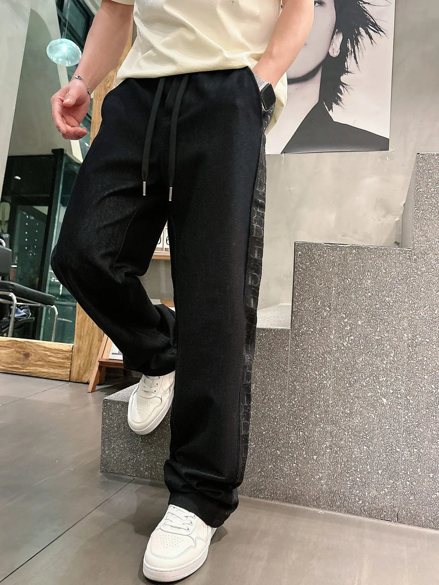Logo-Jacquard Taped Track Pants D23512929