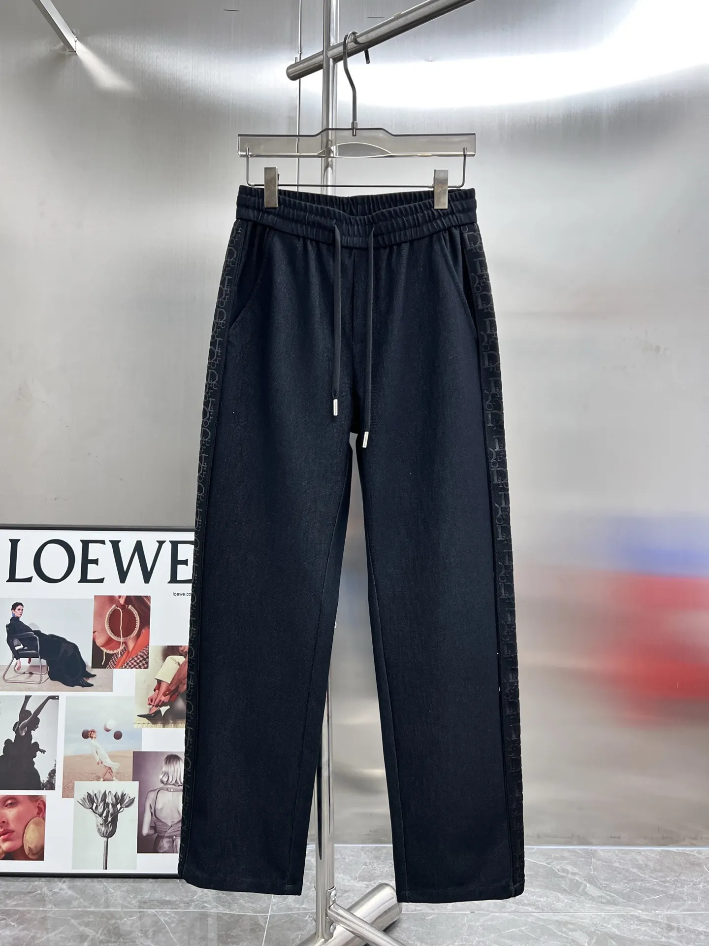 Logo-Jacquard Taped Track Pants D23514229