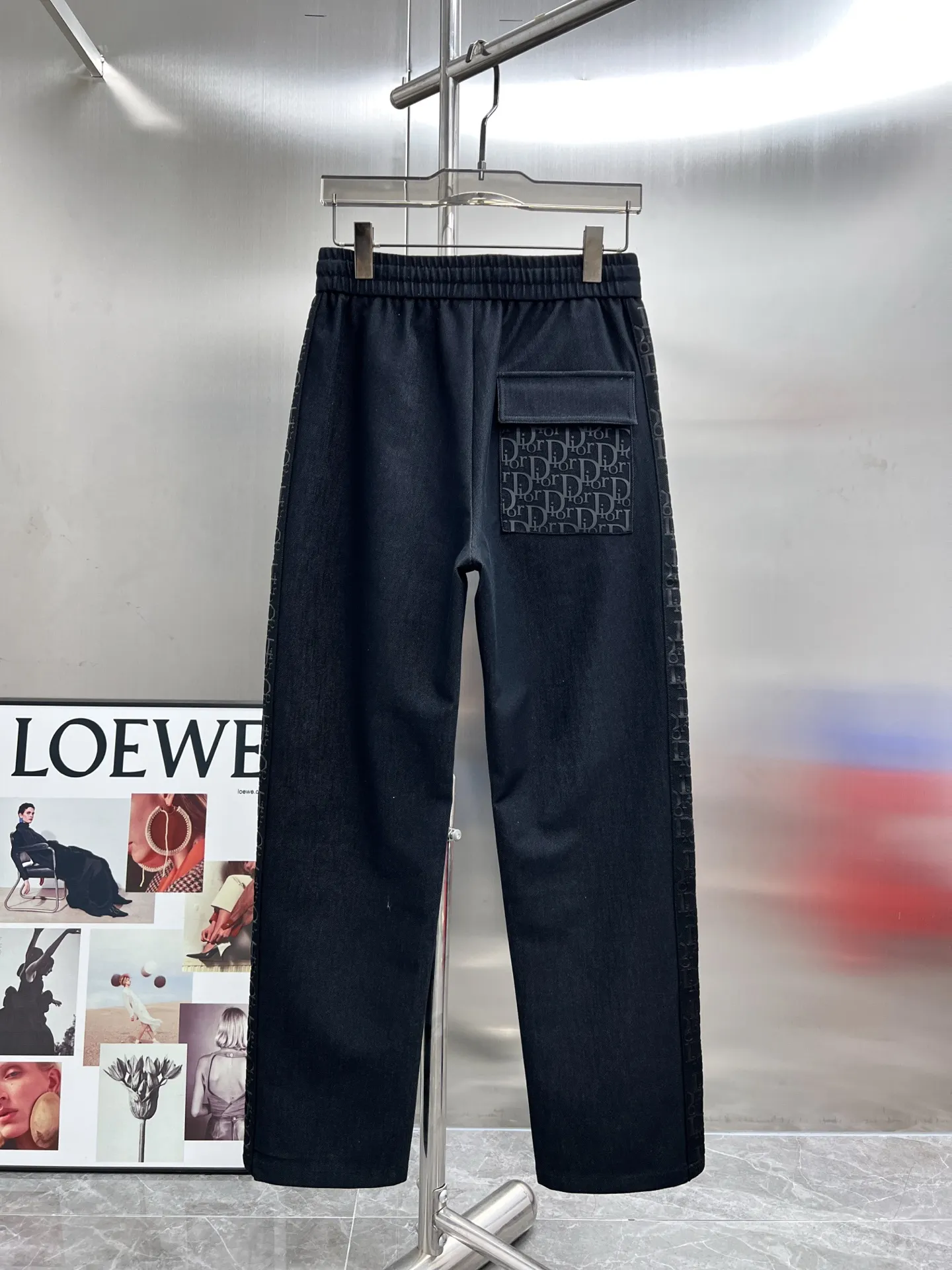 Logo-Jacquard Taped Track Pants D23514229 — view 2