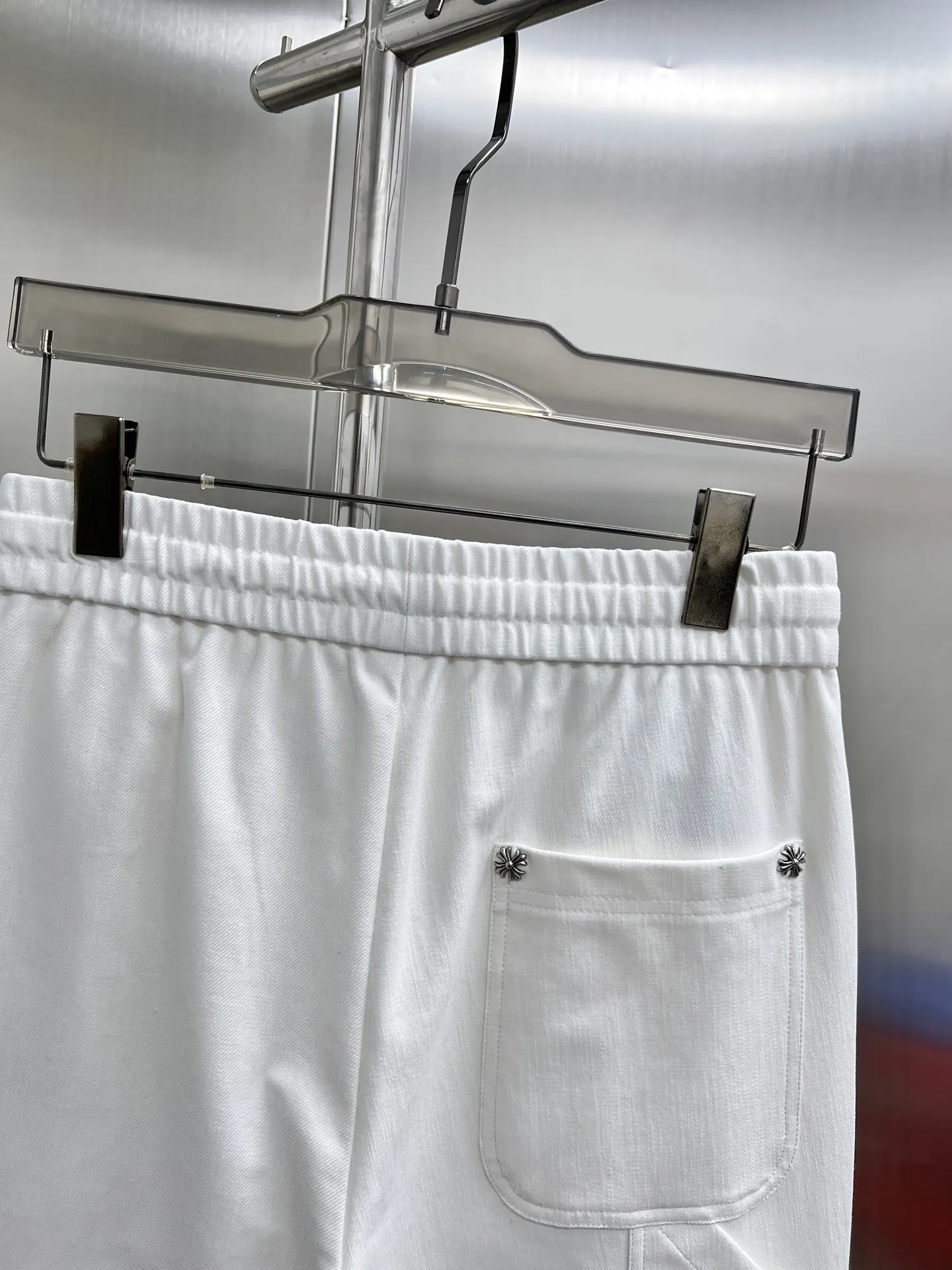 Embroidered Logo Drawstring Trousers D23014228 — view 6