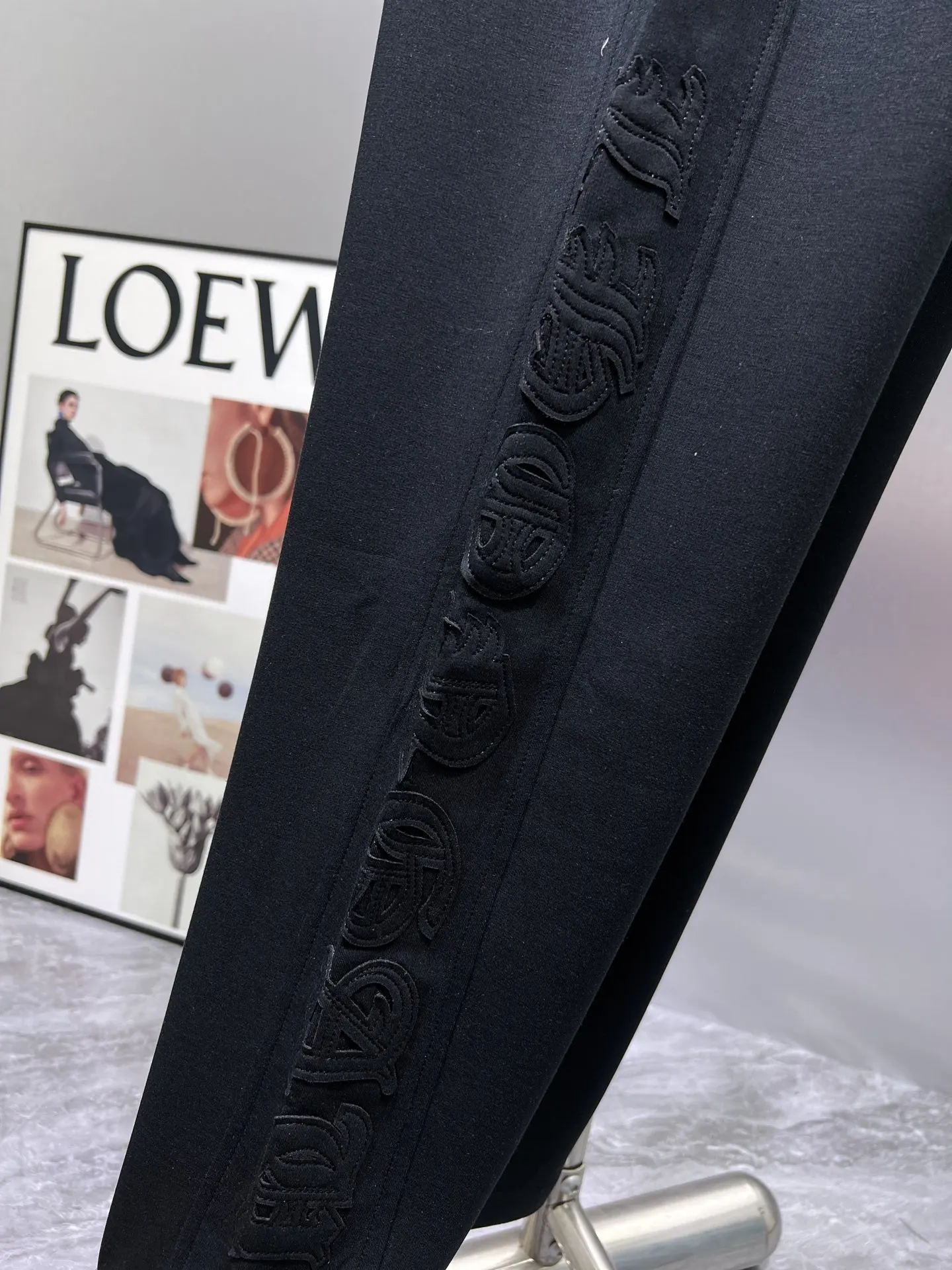 Logo-Appliqué Cotton-Blend Sweatpants D22511952 — view 7
