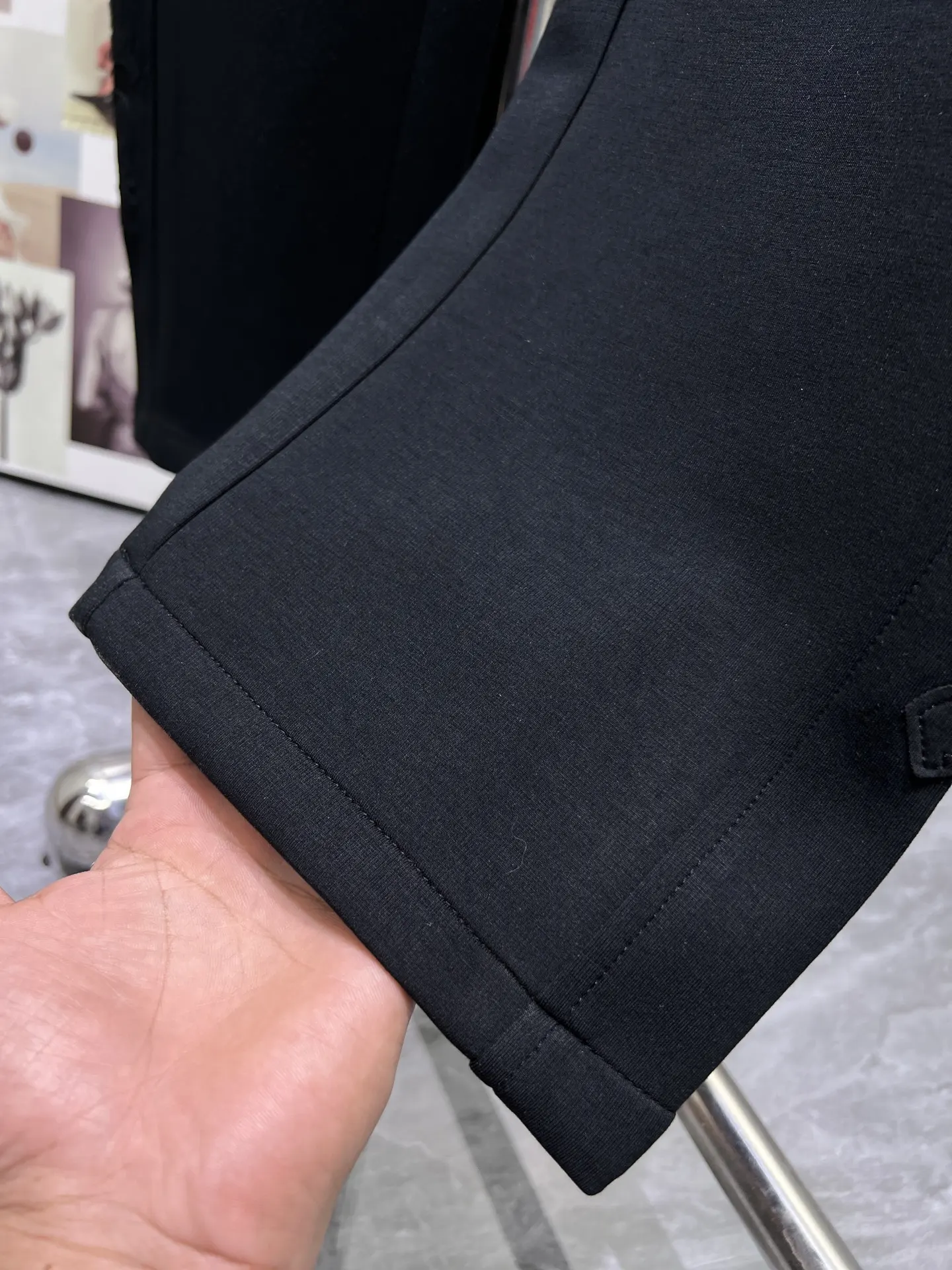 Logo-Appliqué Cotton-Blend Sweatpants D22511952 — view 9