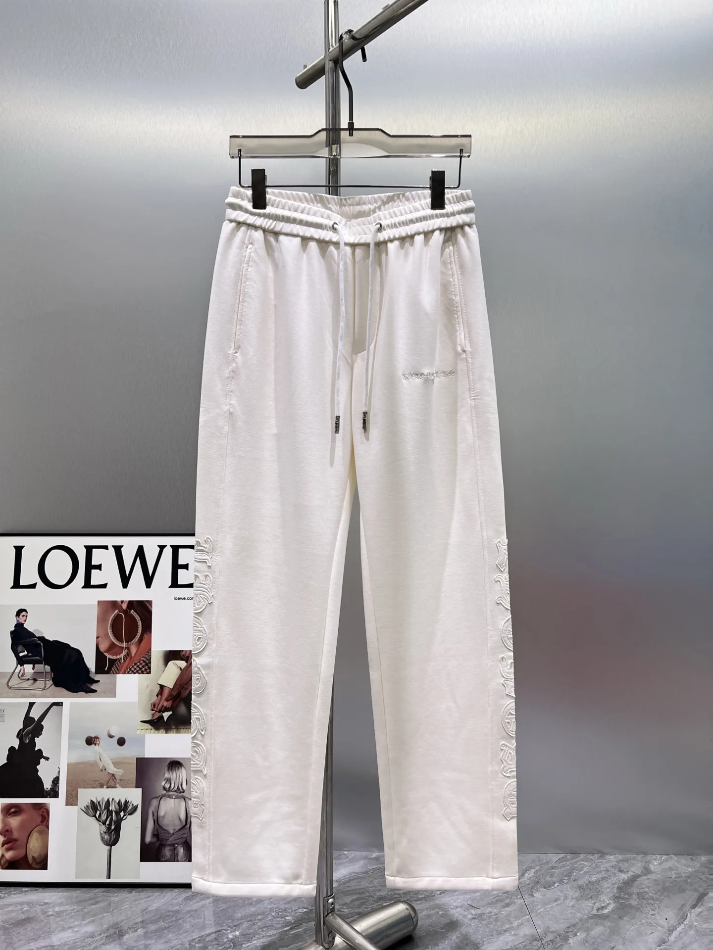Logo-Embroidered Cotton-Blend Sweatpants D22511951
