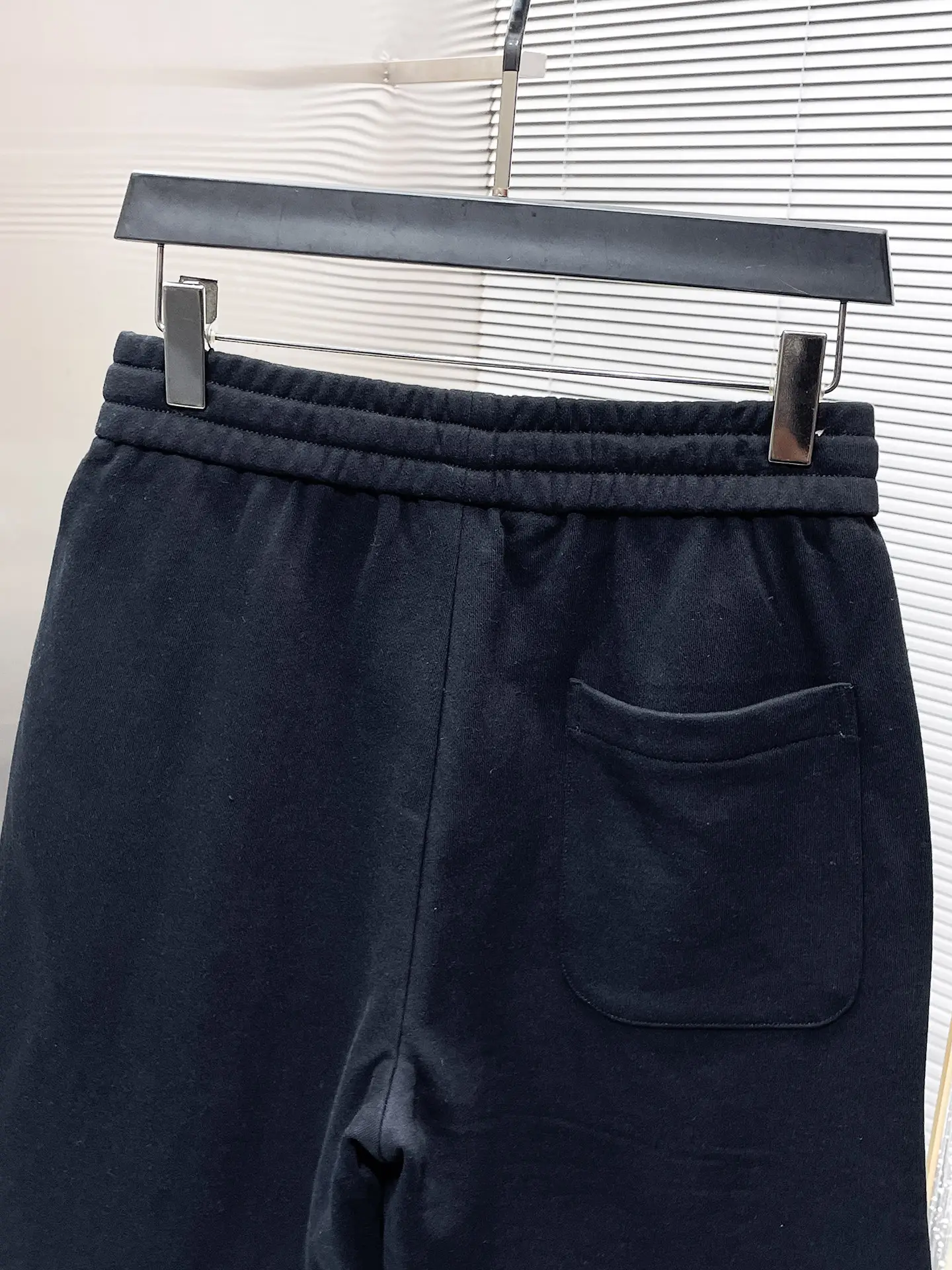 Embroidered Logo Cotton-Jersey Shorts D20012032 — view 5