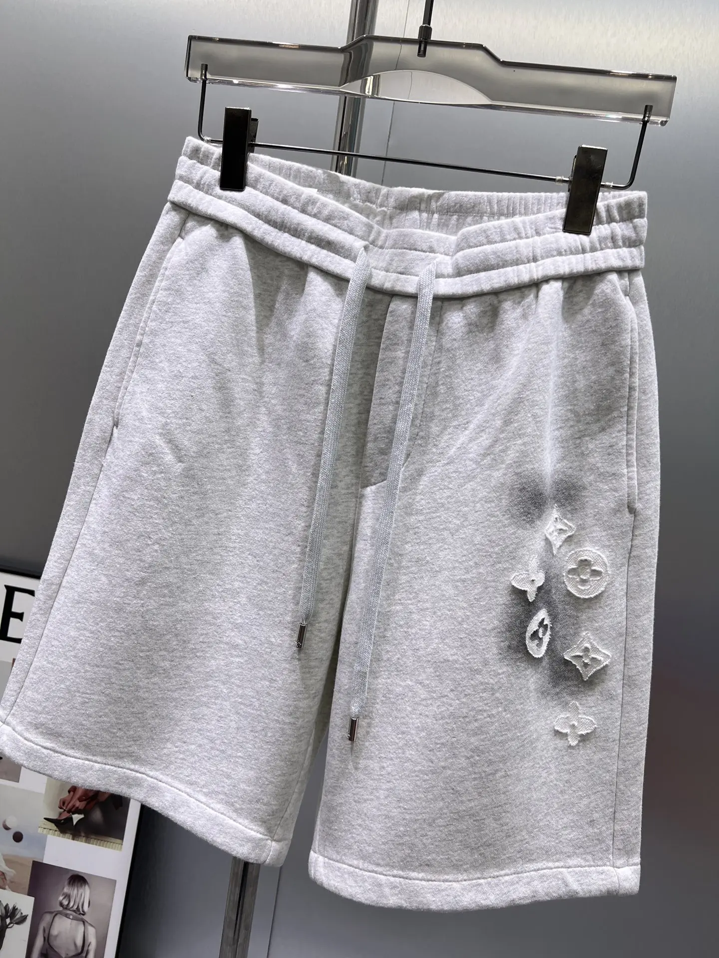 Monogram Burnout Jersey Shorts D21012016 — view 3