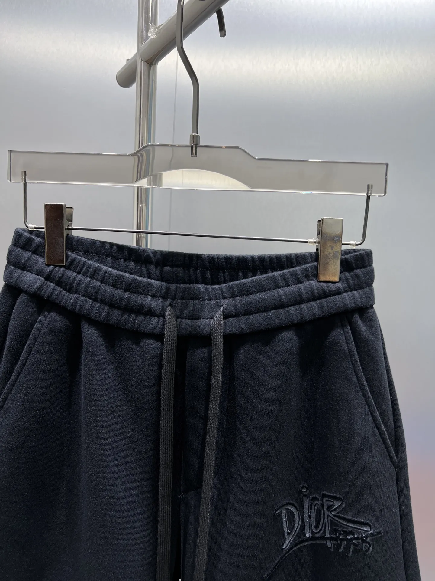 Logo-Embroidered Cotton-Blend Shorts D21012019 — view 4