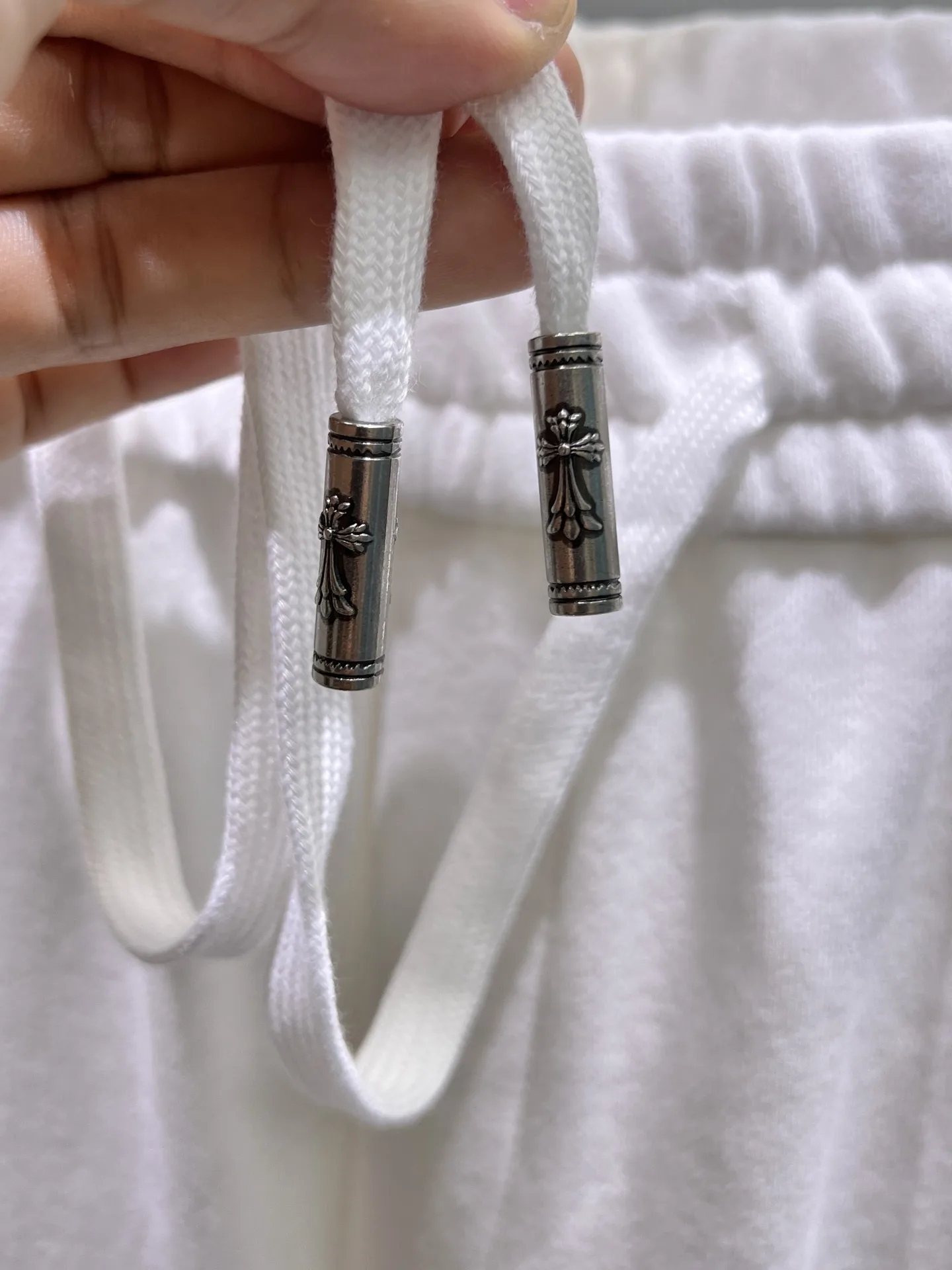 Embroidered Logo Cotton-Jersey Shorts D21012012 — view 4
