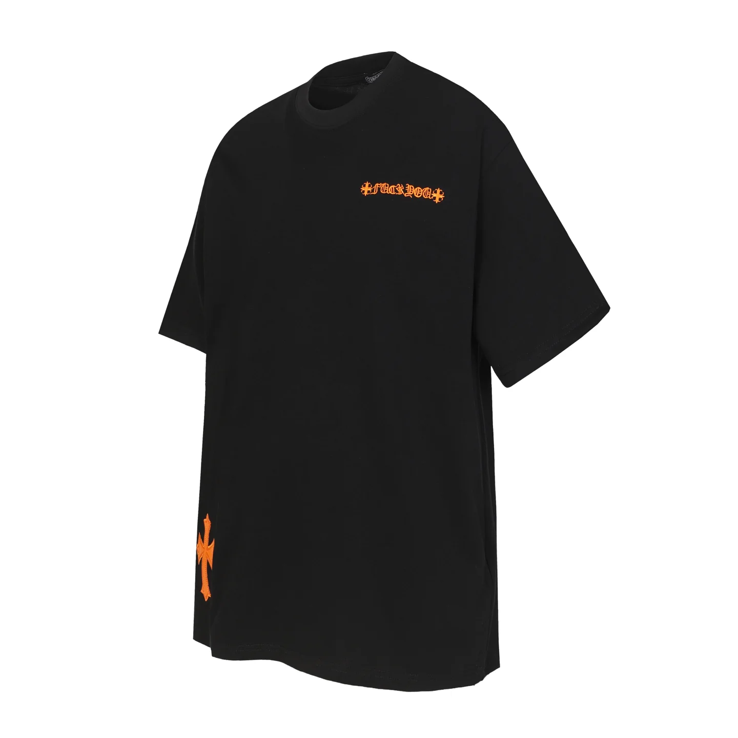 Multi-Color Cross Patch Cotton T-Shirt D10513544 — view 2