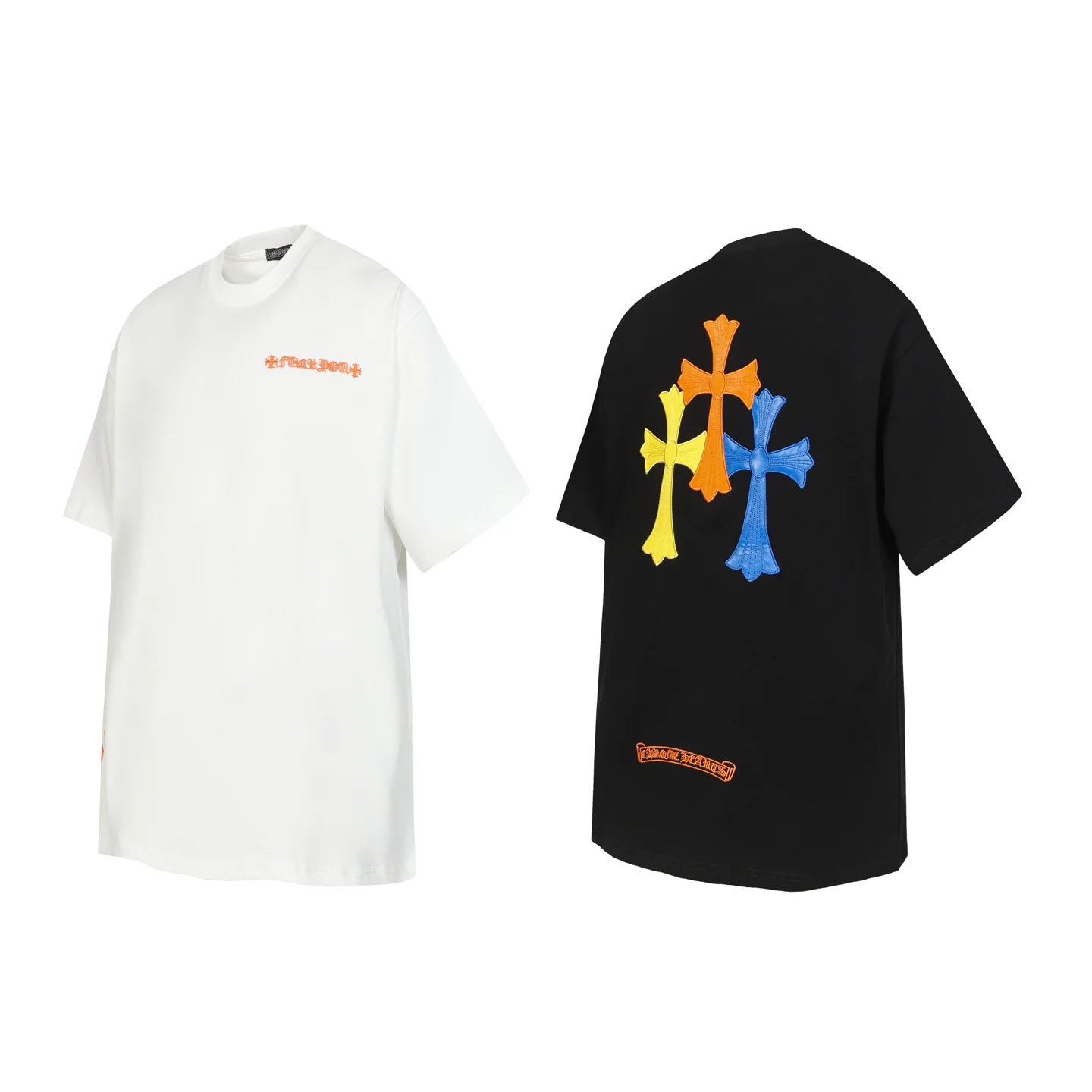 Chrome Hearts Multi-Color Cross Patch T-Shirt D10513545