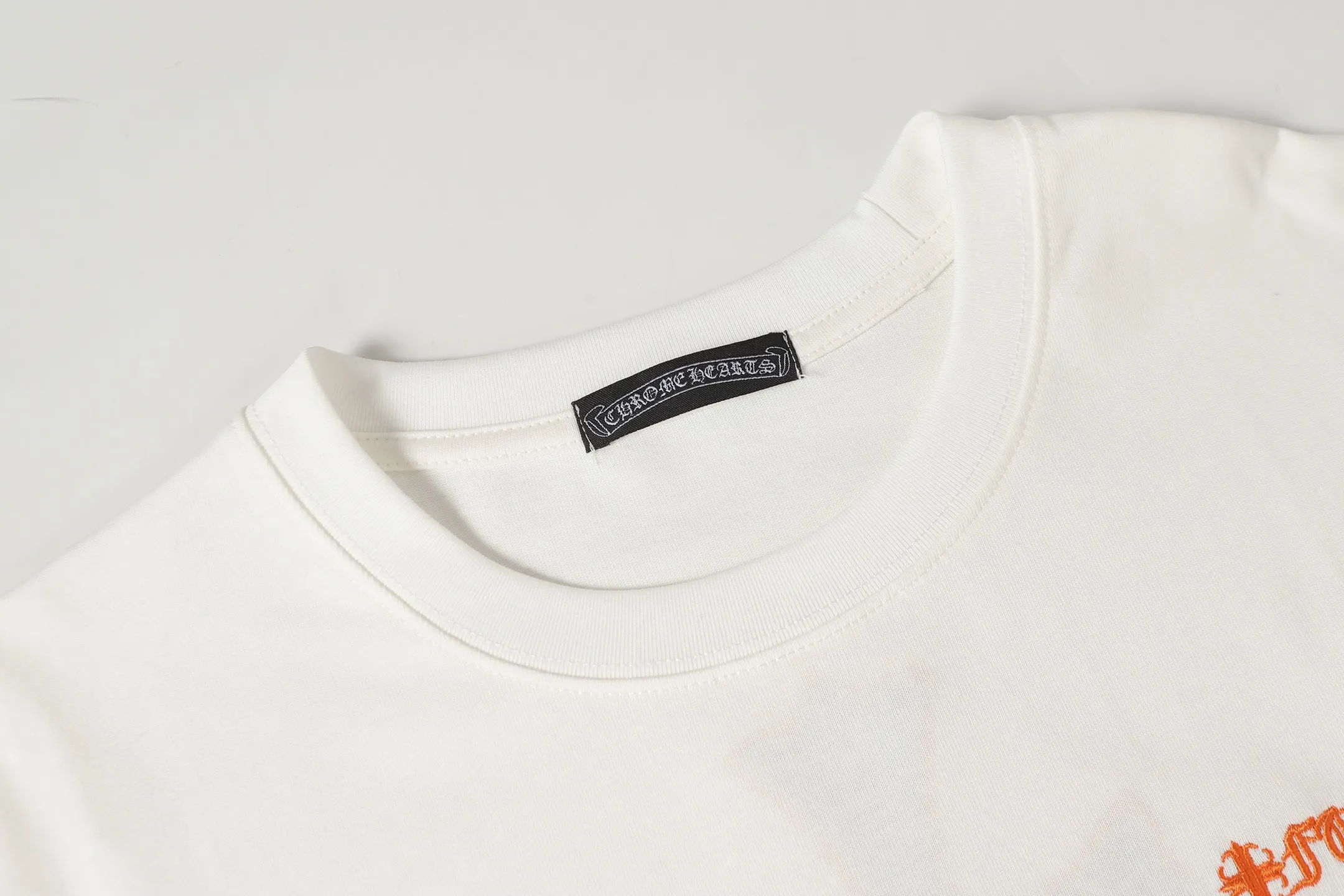 Multi-Color Cross Patch Cotton T-Shirt D10513543 — view 4