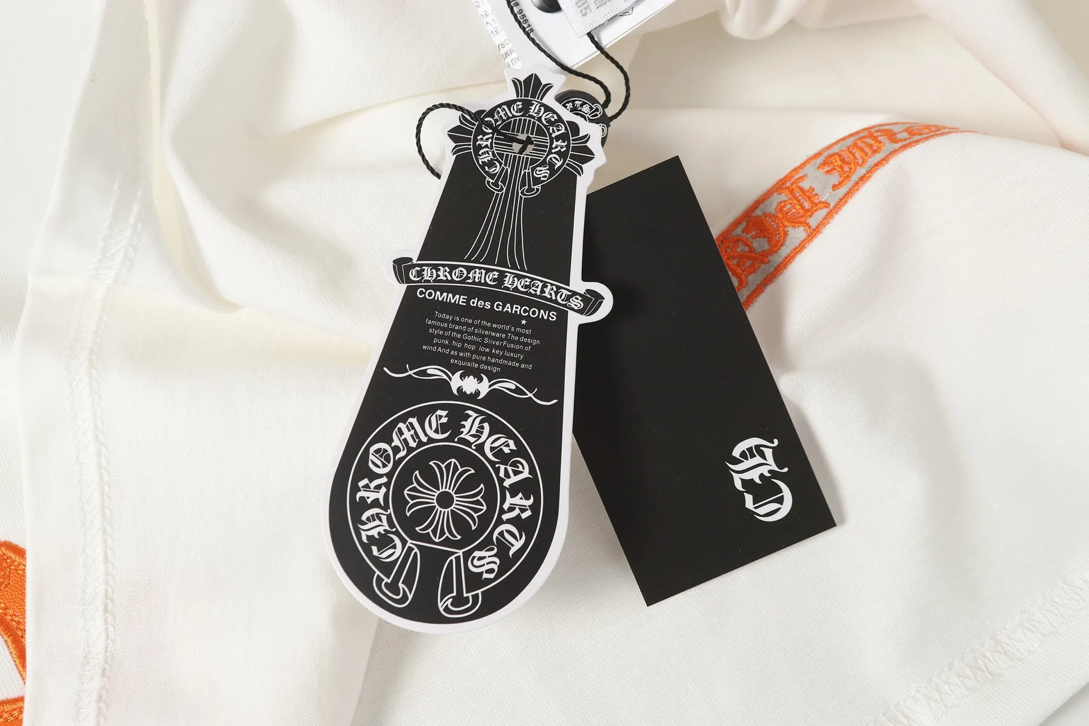 Multi-Color Cross Patch Cotton T-Shirt D10513543 — view 11