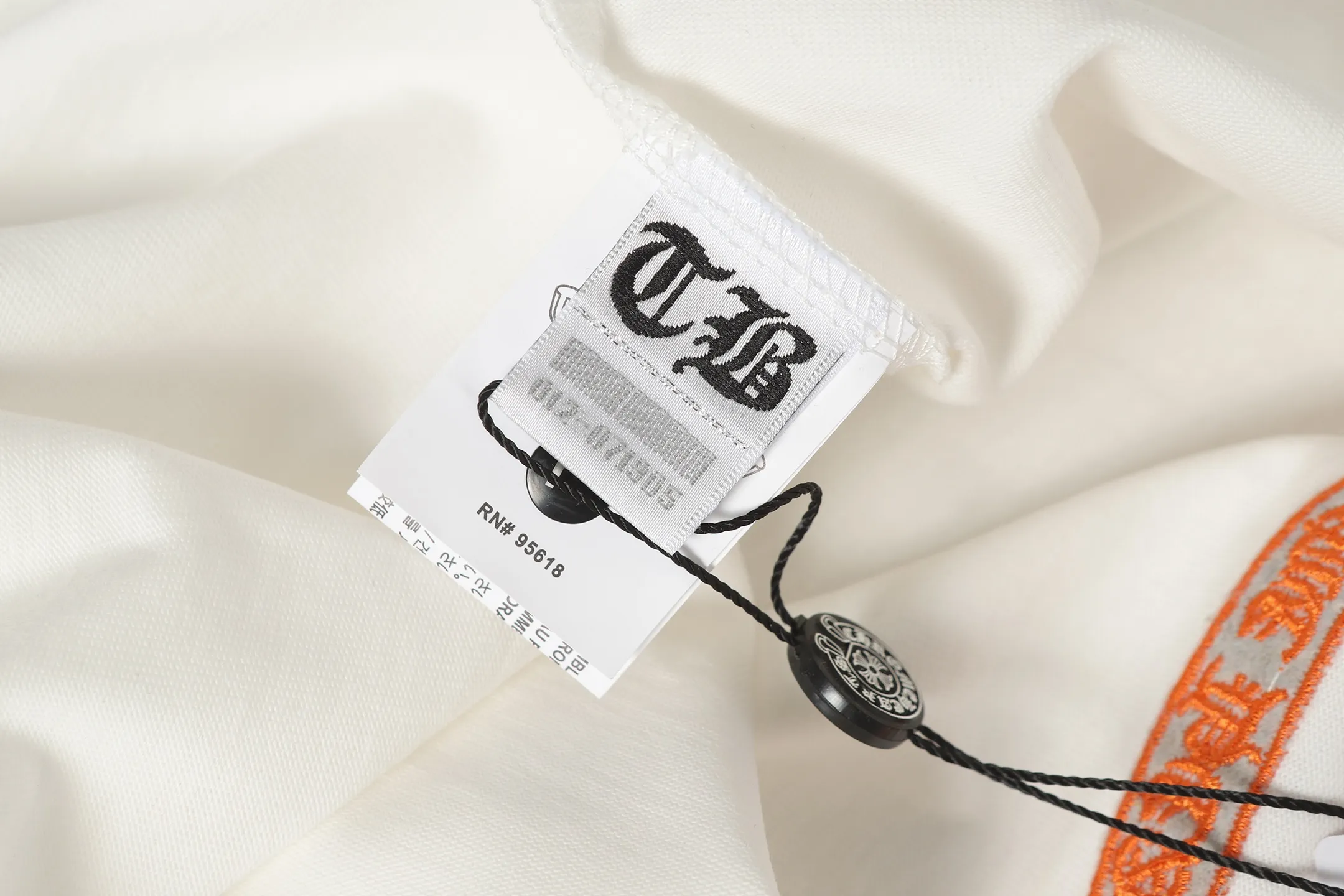 Multi-Color Cross Patch Cotton T-Shirt D10513543 — view 12