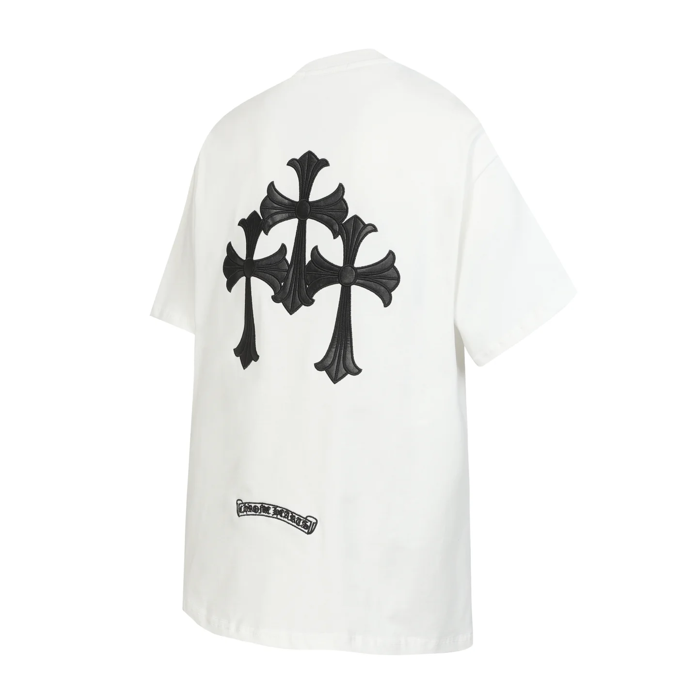 Cross Patch Embroidered Cotton T-Shirt D10513542 — view 7