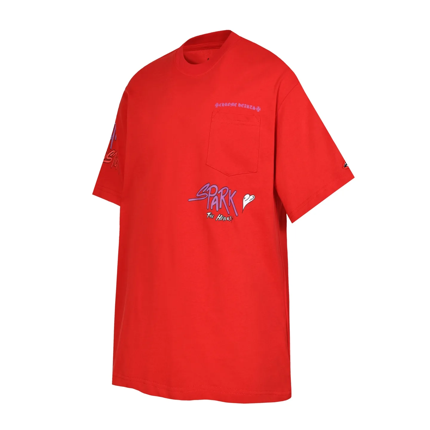 Chrome Hearts Graffiti Print Pocket T-Shirt D9513560 — view 2