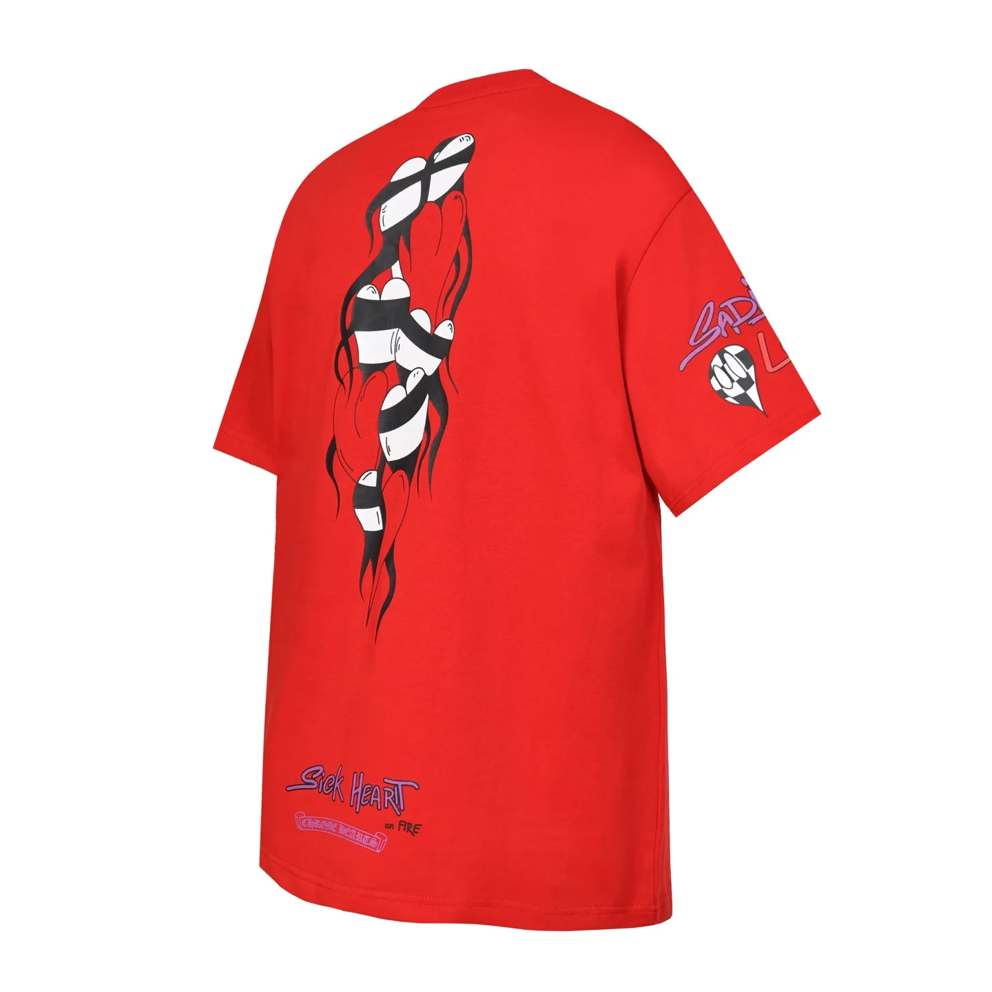 Chrome Hearts Graffiti Print Pocket T-Shirt D9513560 — view 3