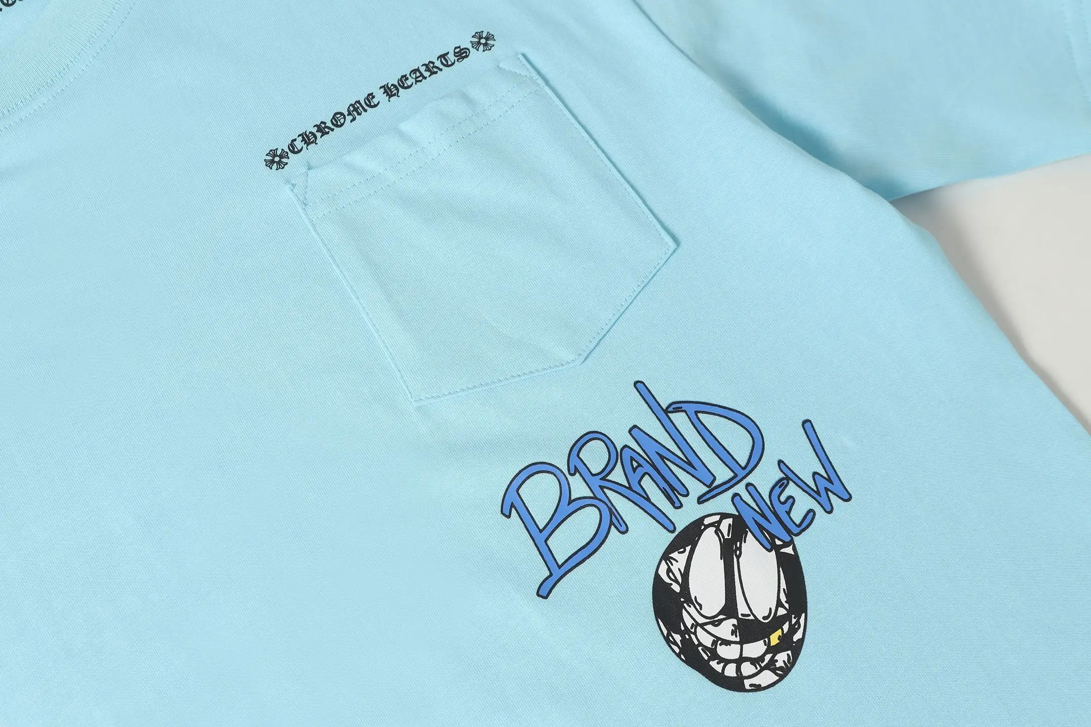 Graffiti Print Pocket T-Shirt D9513534 — view 6