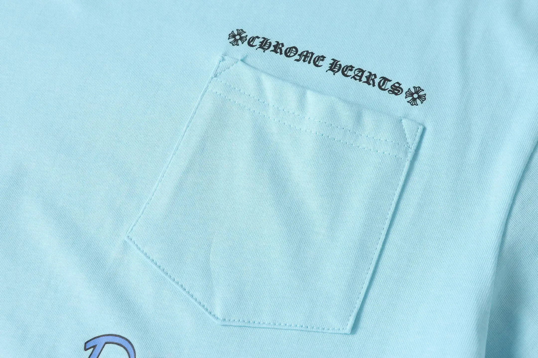 Graffiti Print Pocket T-Shirt D9513534 — view 7