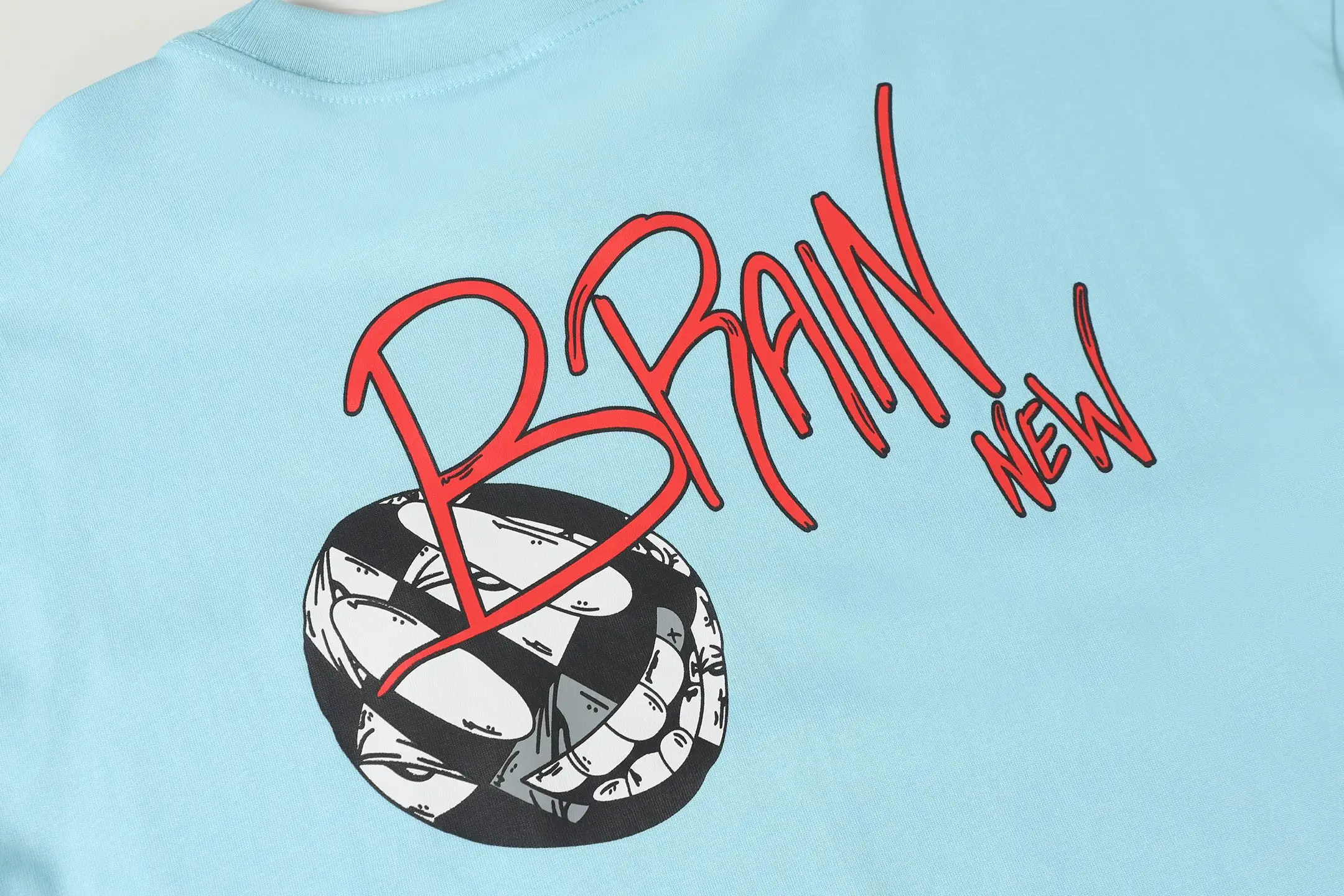Graffiti Print Pocket T-Shirt D9513534 — view 11