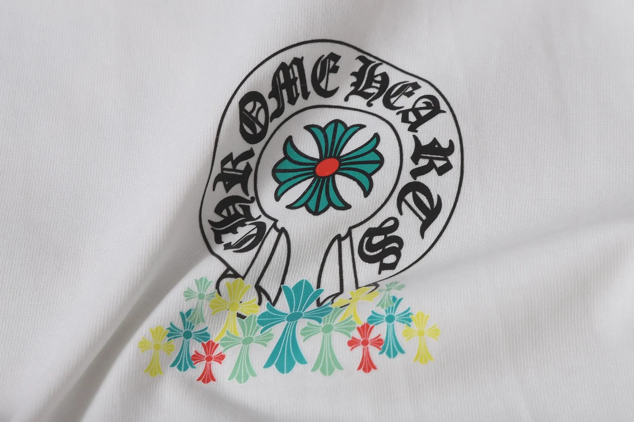 Multicolor Horseshoe Logo Print T-Shirt D9513667 — view 6