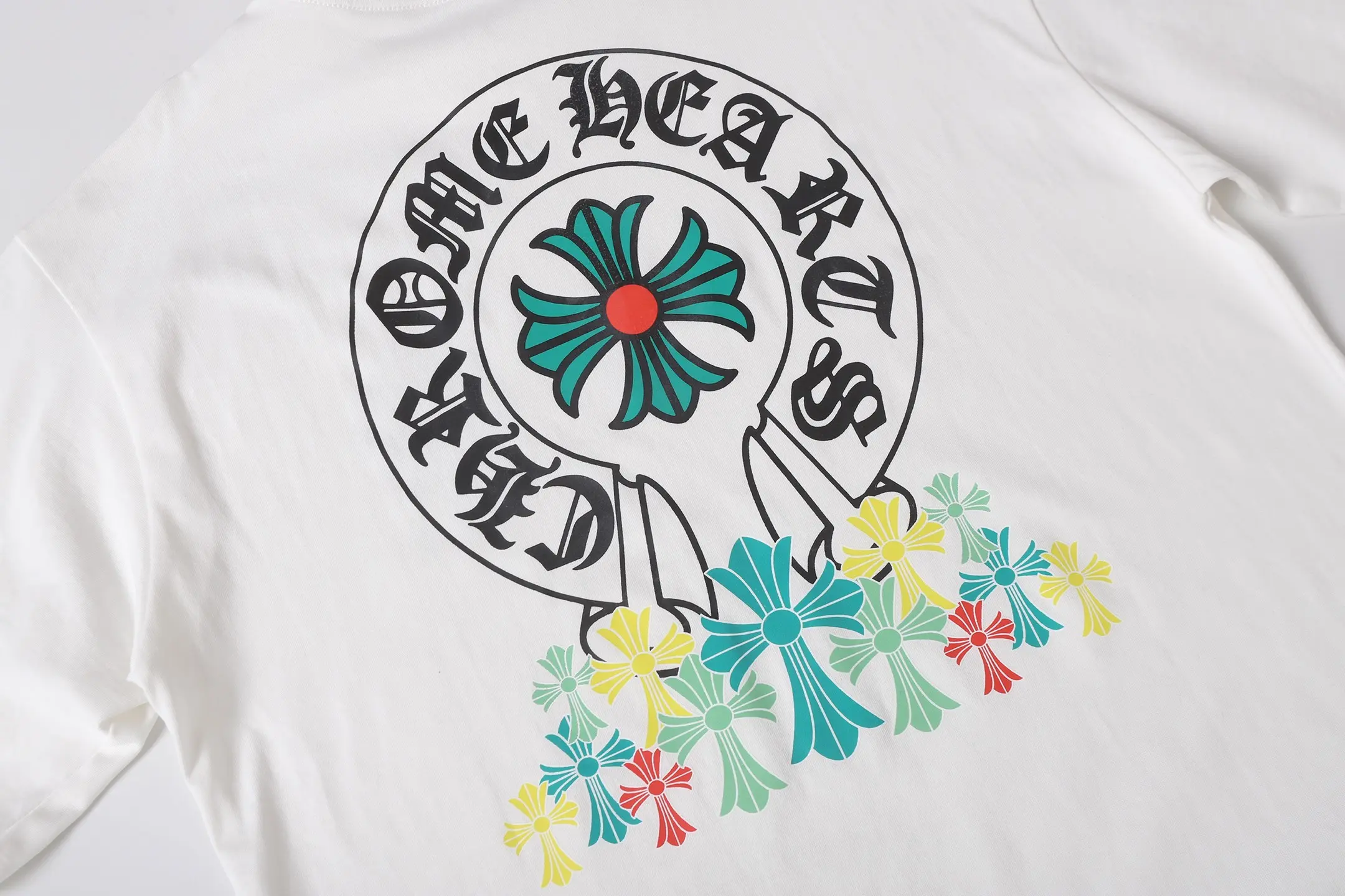 Multicolor Horseshoe Logo Print T-Shirt D9513667 — view 7