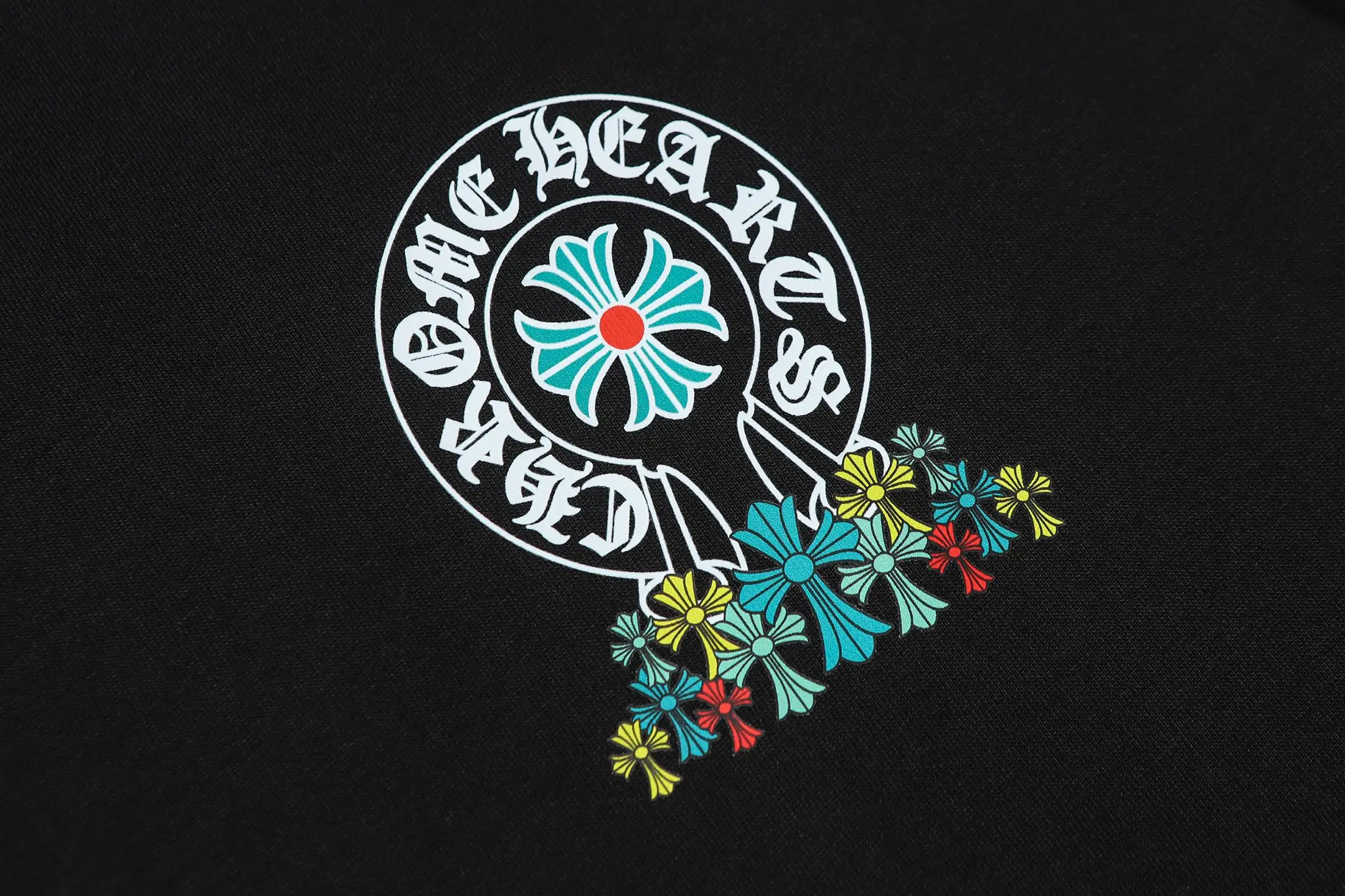 Multicolor Horseshoe Logo Cotton T-Shirt D9513666 — view 8