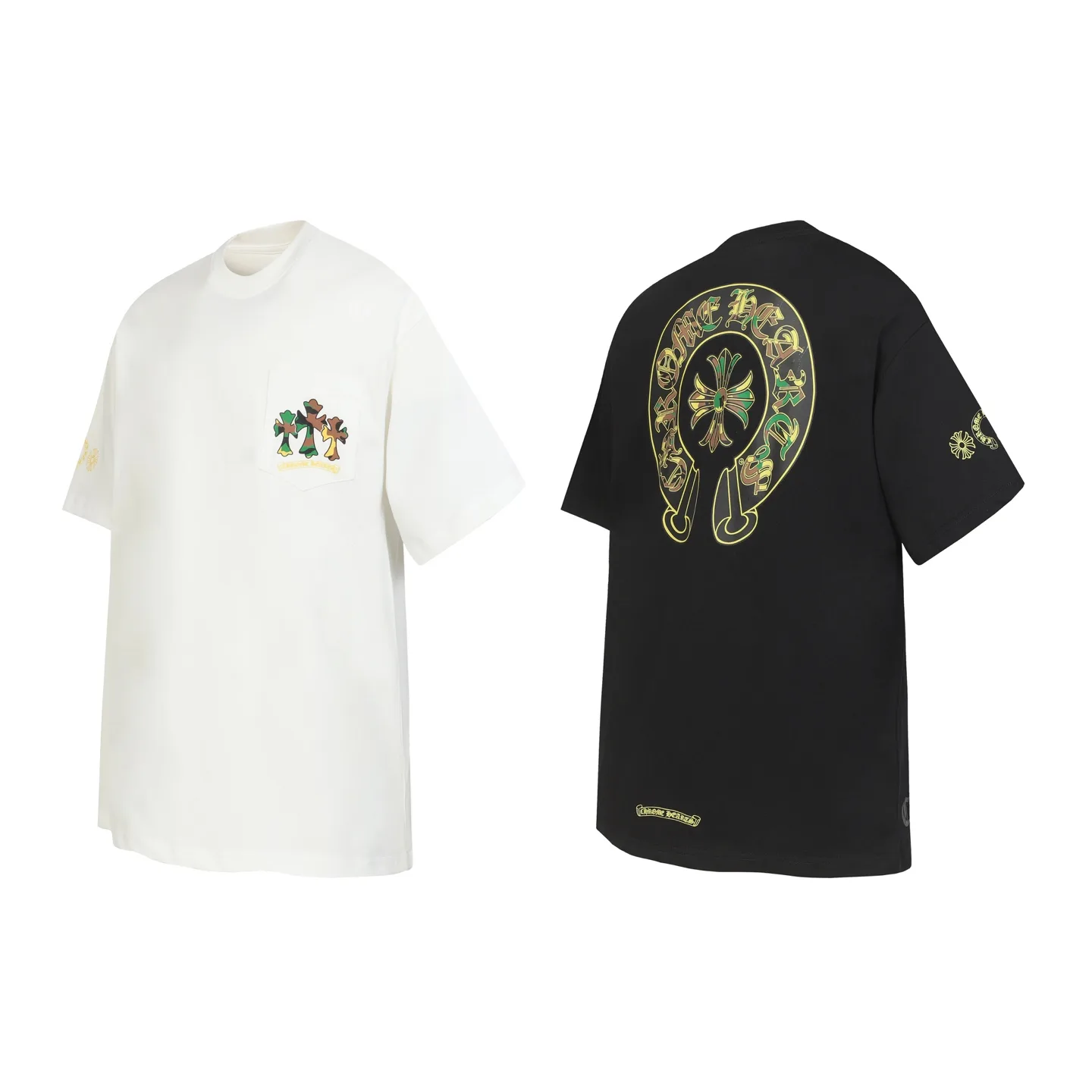 Chrome Hearts Horseshoe Logo Graphic T-Shirt D10013533