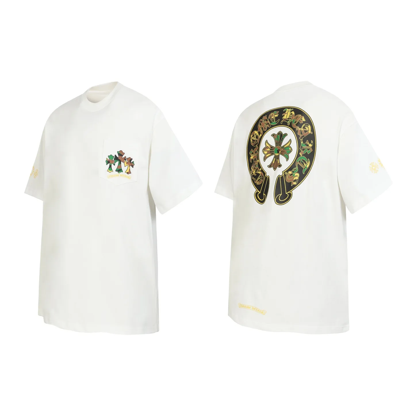 Chrome Hearts Horseshoe Logo Graphic T-Shirt D10013533 — view 2