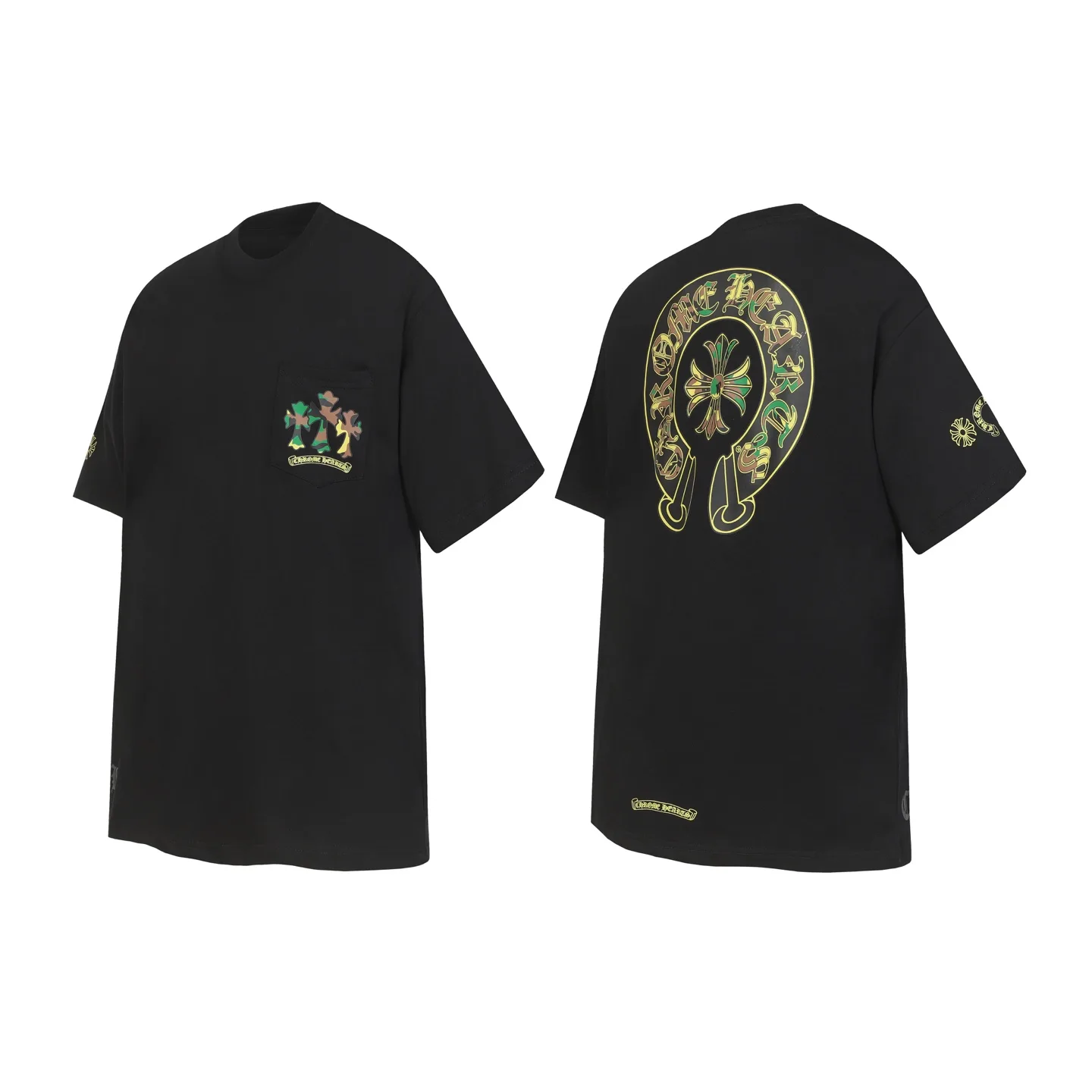 Chrome Hearts Horseshoe Logo Graphic T-Shirt D10013533 — view 5