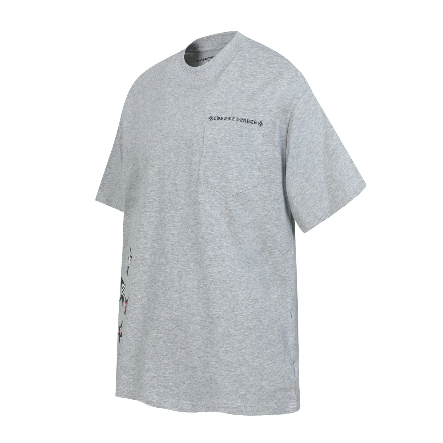Graffiti Print Pocket T-Shirt D9513683 — view 2