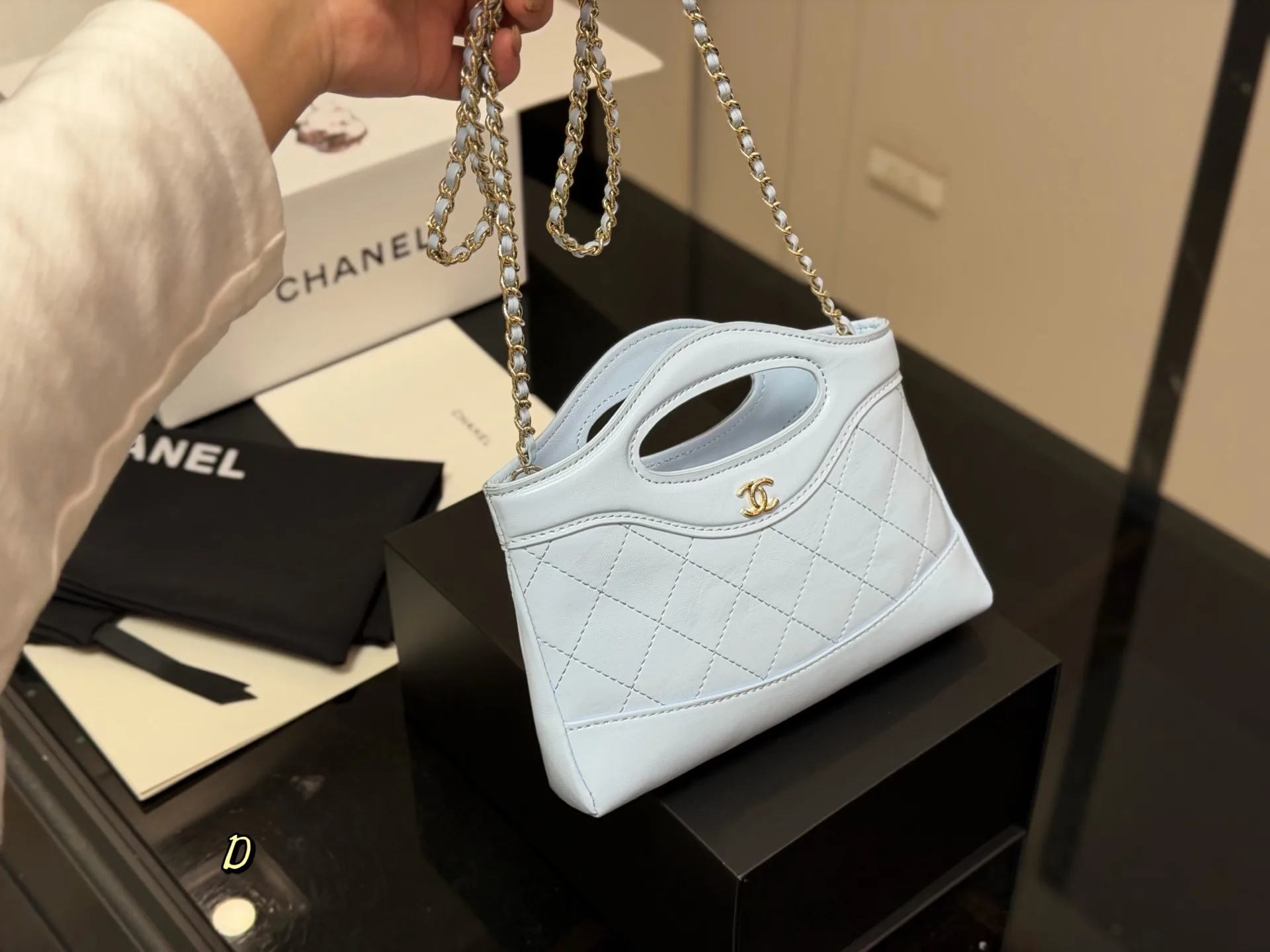 Chanel 31 Mini Top-Handle Bag D26018373 — view 2
