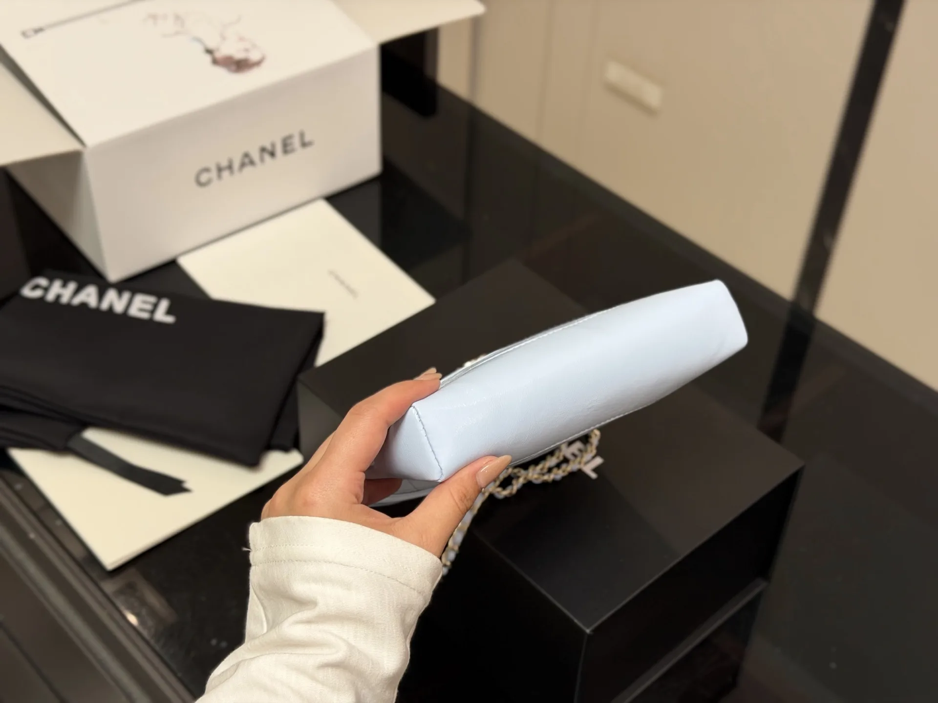 Chanel 31 Mini Top-Handle Bag D26018373 — view 8