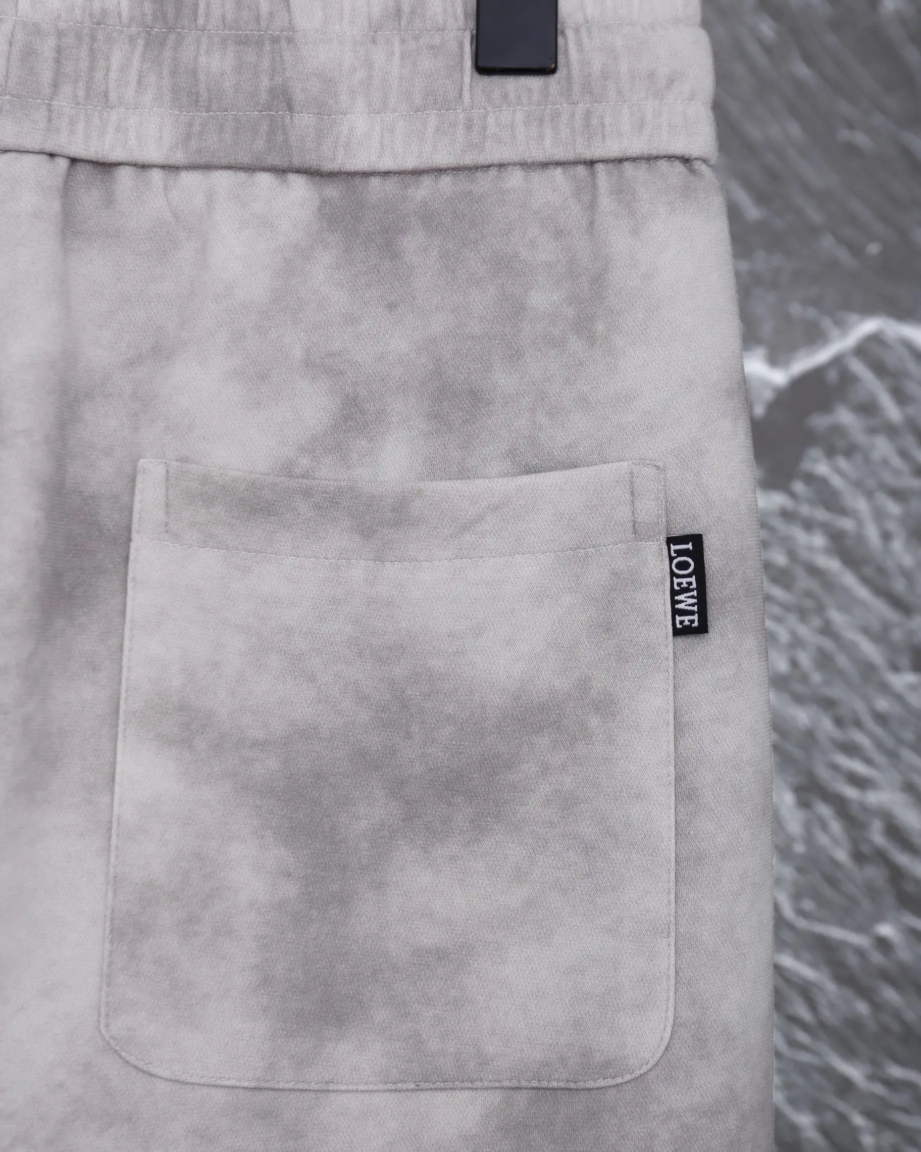 Tie-Dye Embroidered Logo Sweatpants D20012926 — view 5