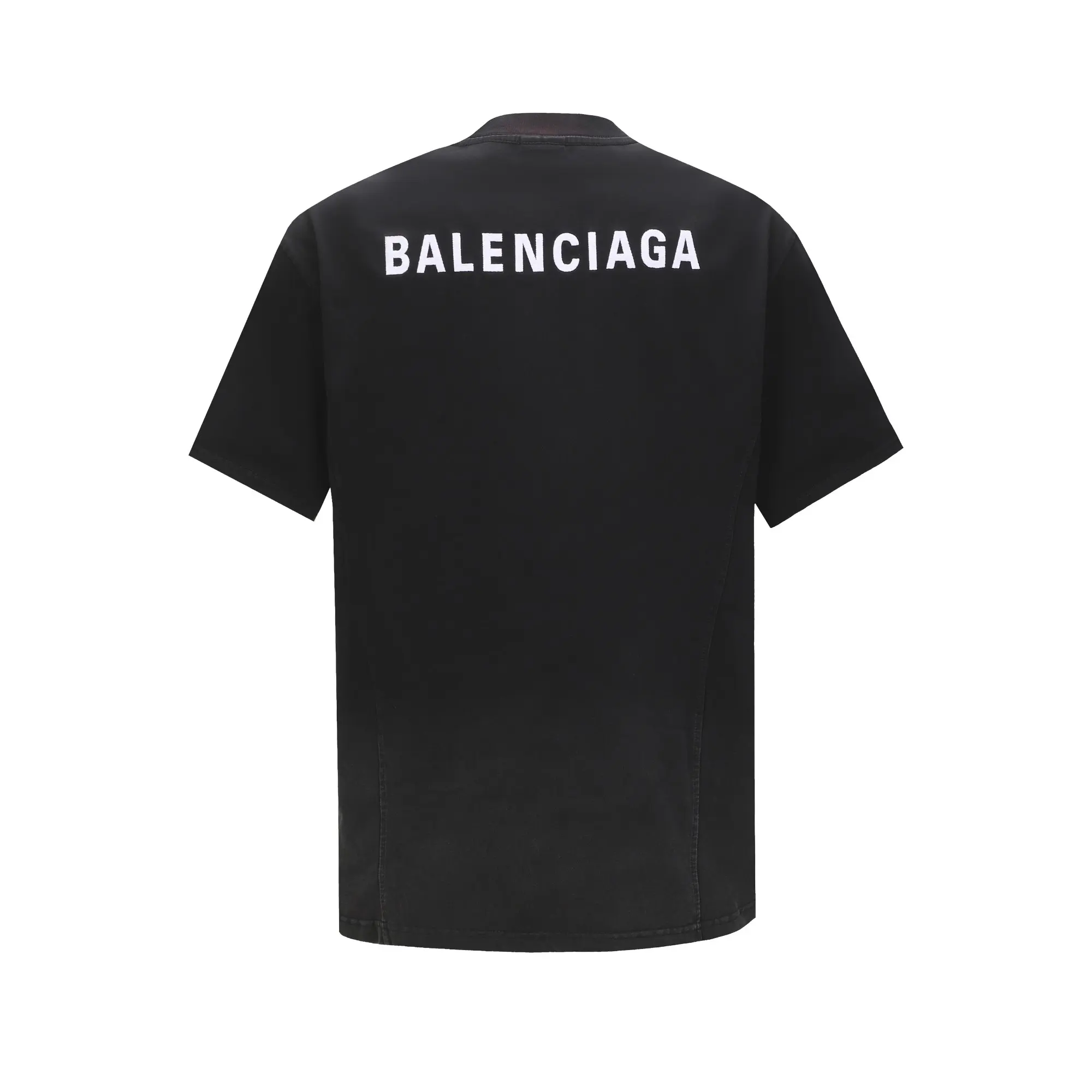 Logo Embroidery Distressed Oversized T-Shirt D18018683 — view 2