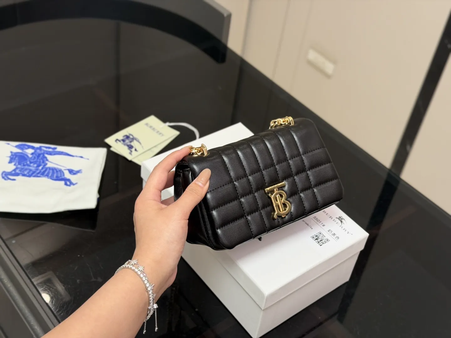 Lola Quilted Leather Shoulder Bag D26518451