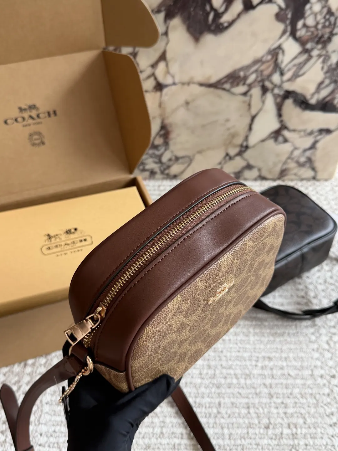 Monogram Coated Canvas Camera Bag D27518462 — view 2