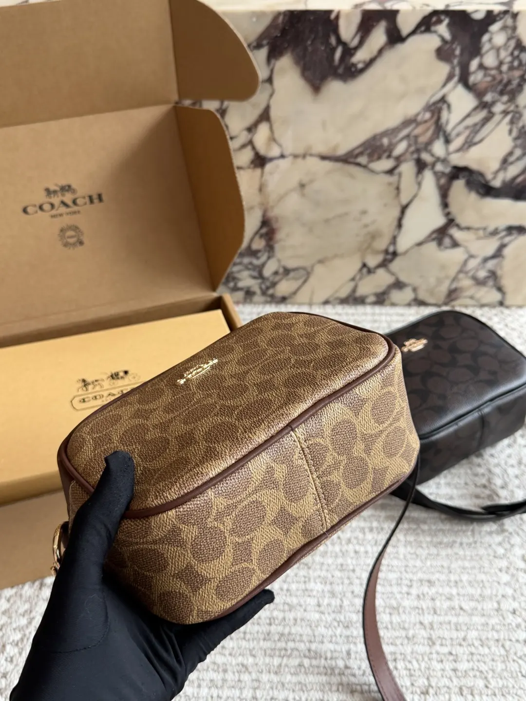 Monogram Coated Canvas Camera Bag D27518462 — view 4