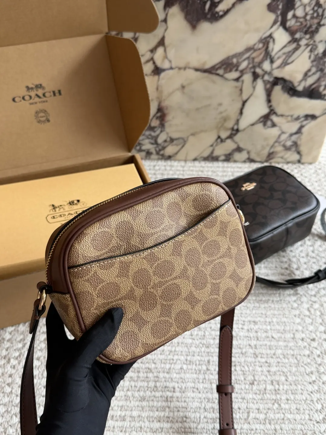 Monogram Coated Canvas Camera Bag D27518462 — view 5