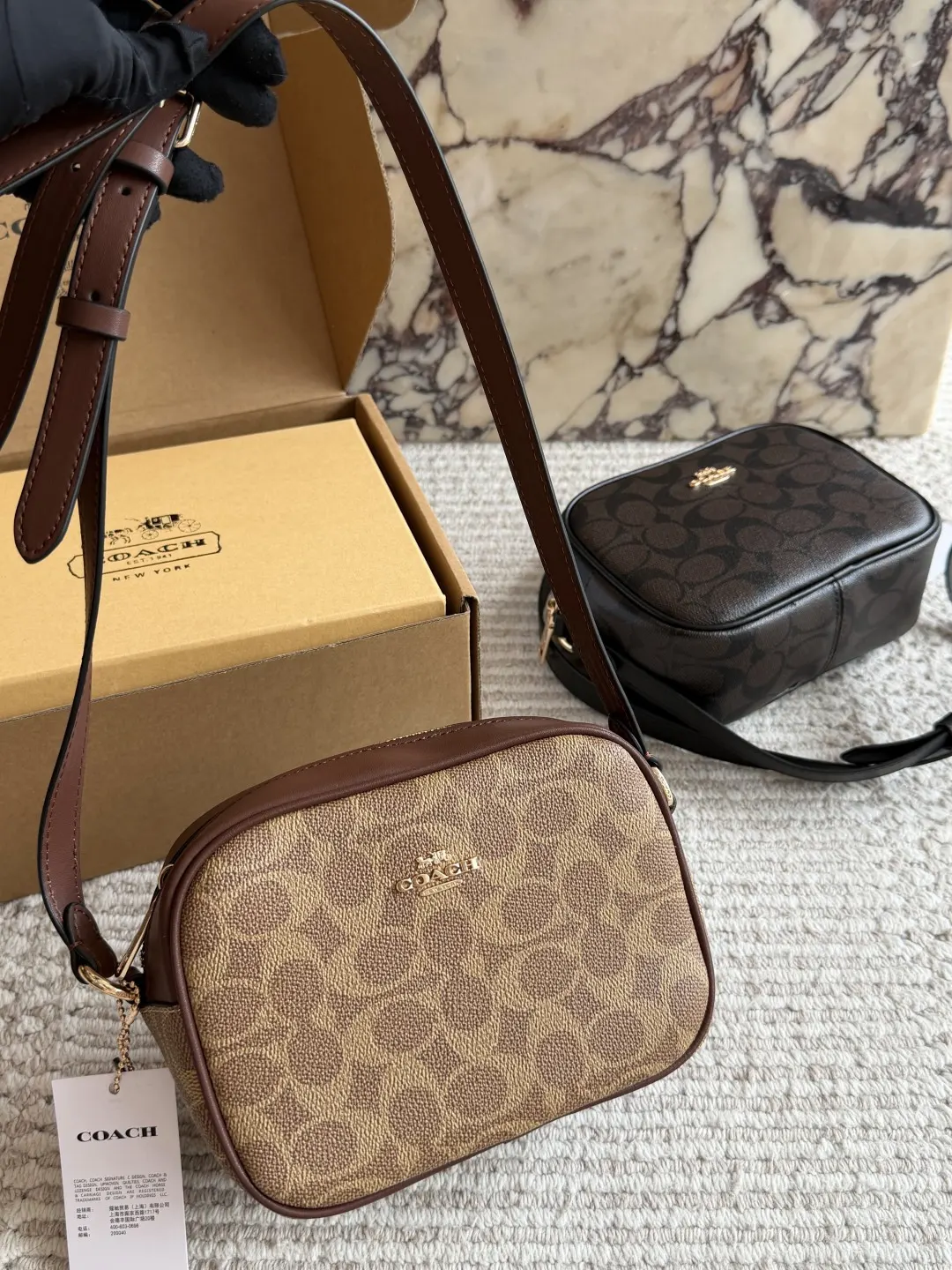 Monogram Coated Canvas Camera Bag D27518462 — view 6