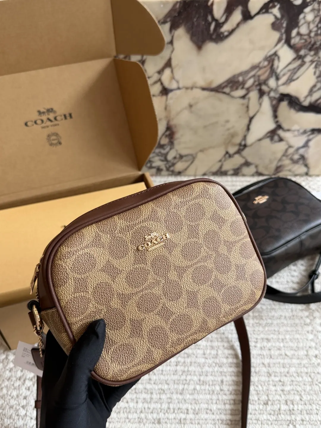 Monogram Coated Canvas Camera Bag D27518462 — view 9